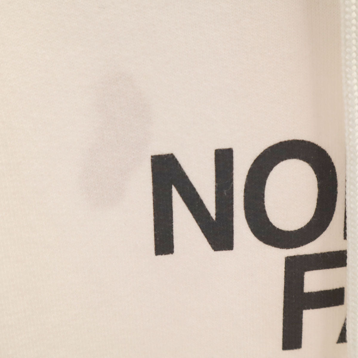 THE NORTH FACE ノースフェイス 長袖 スウェットパーカー M アイボリー CSV9 アウトドア 裏起毛 レディース