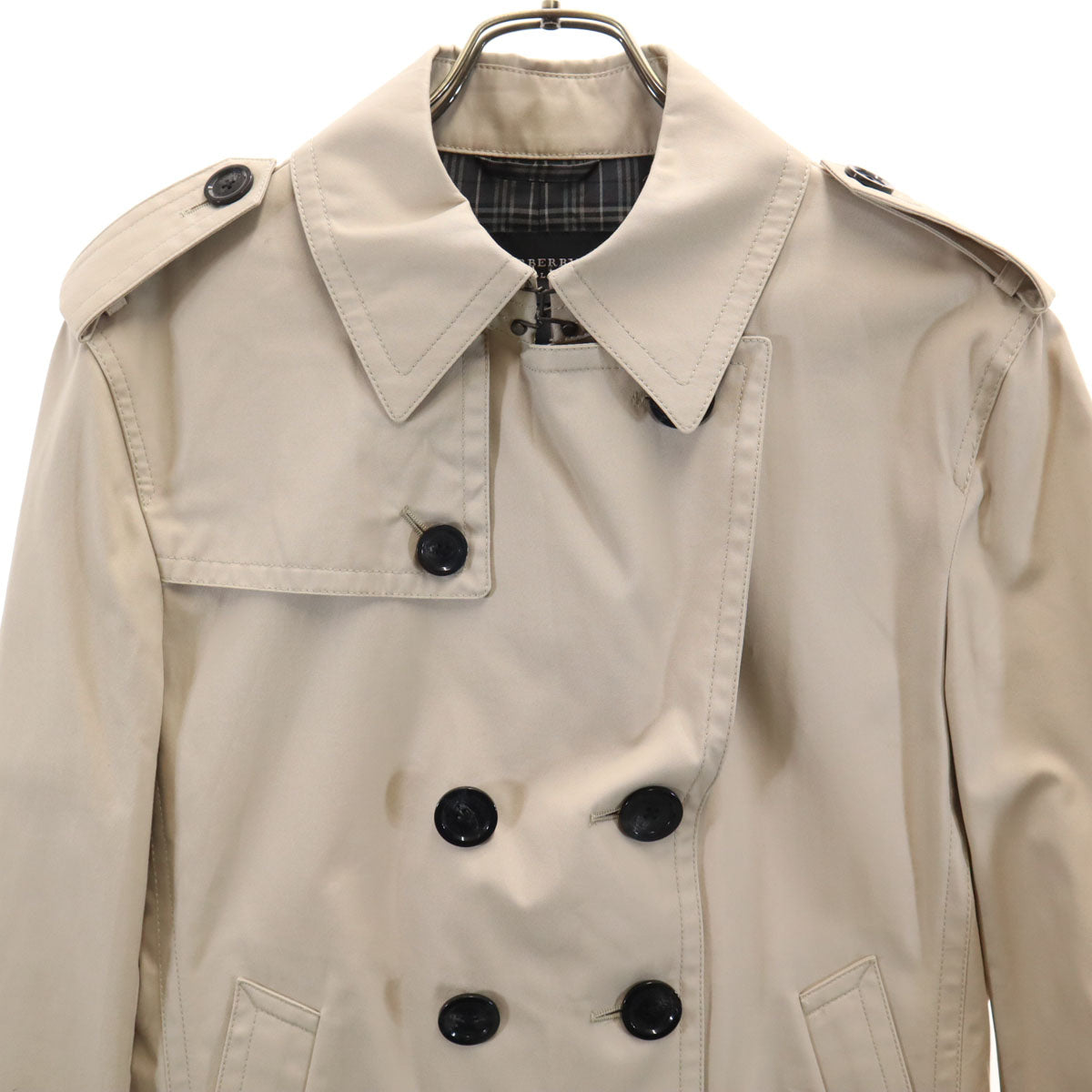 BURBERRY BLACK LABEL バーバリーブラックレーベル トレンチ ジャケット L ベージュ 三陽商会 レディース