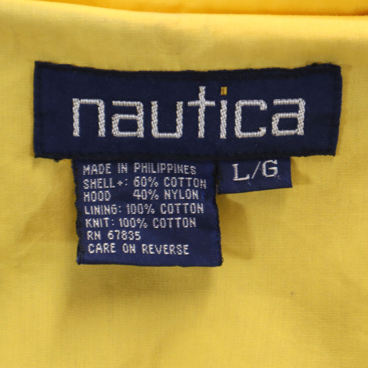NAUTICA ノーティカ 90s オールド セーリング ジャケット L 青紫 メンズ
