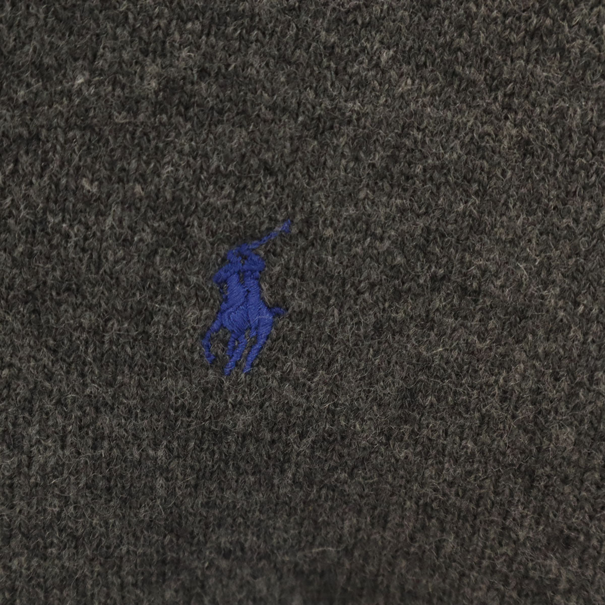 Polo by Ralph Lauren ポロバイラルフローレン ウール 長袖 ニットカーディガン L グレー系 メンズ