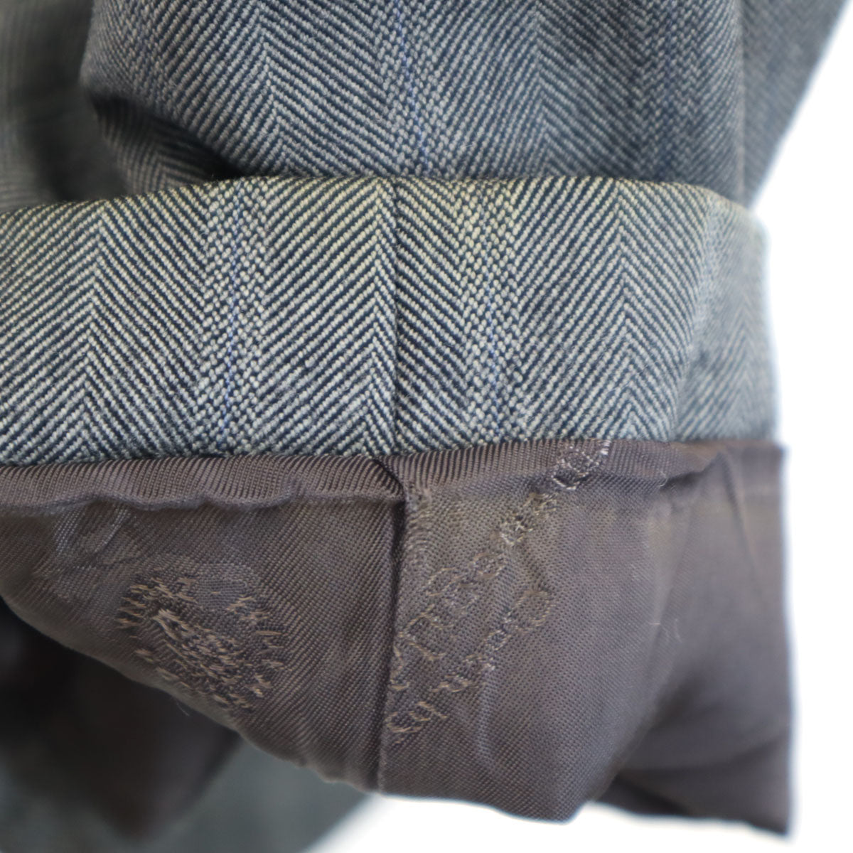 windsor tailor ashiya ストライプ柄 ゼニア生地 ダブル スーツ 上下 セットアップ グレー レディース