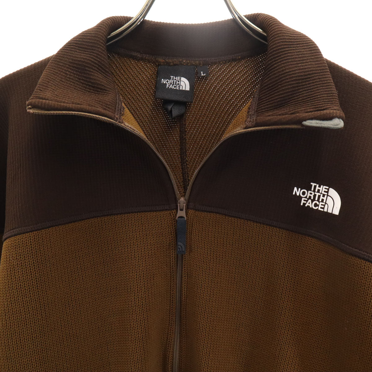 THE NORTH FACE ノースフェイス マウンテンテックセーター ジャケット L ブラウン NT61808 アウトドア メンズ