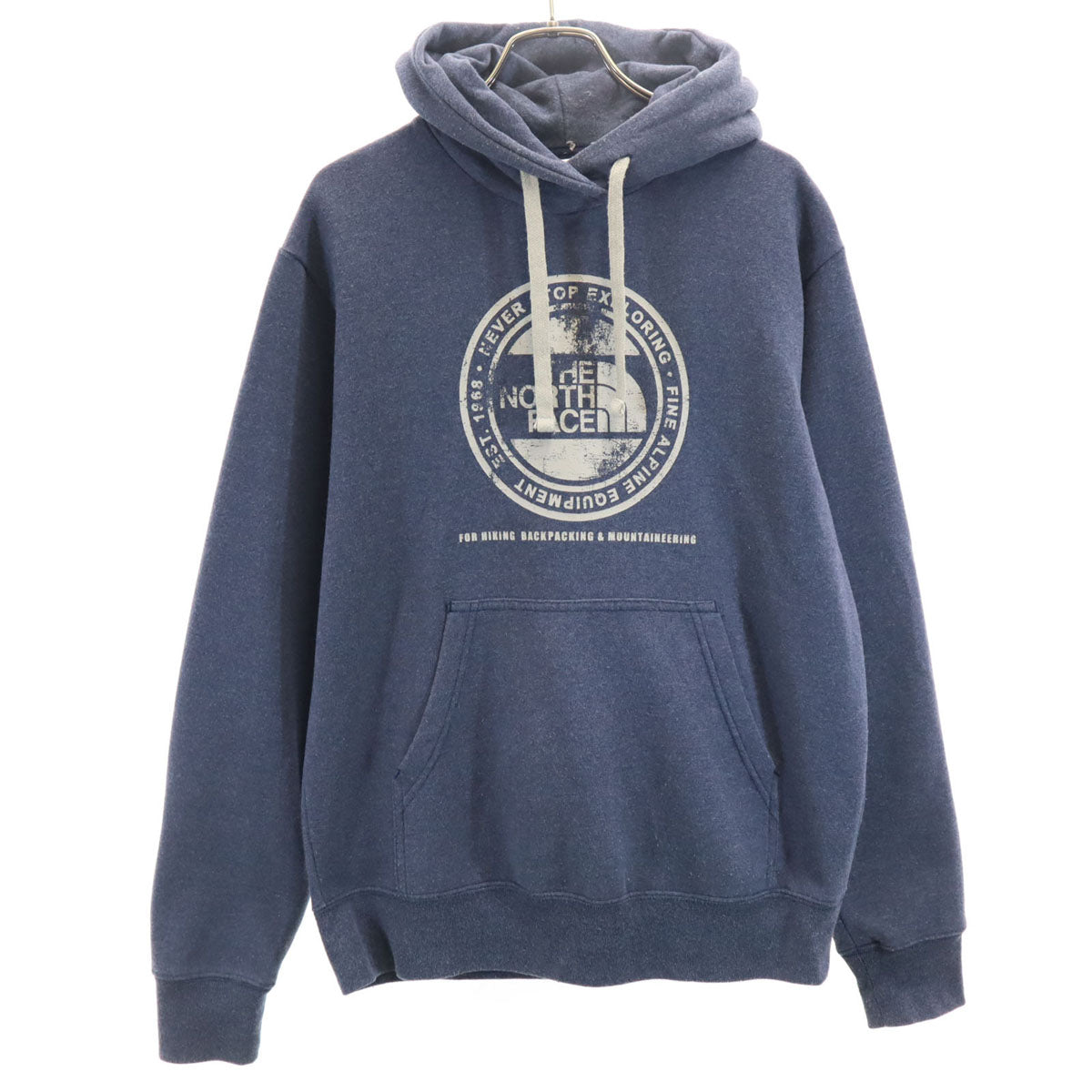 THE NORTH FACE ノースフェイス 長袖 スウェットパーカー S ネイビー 裏起毛 アウトドア メンズ