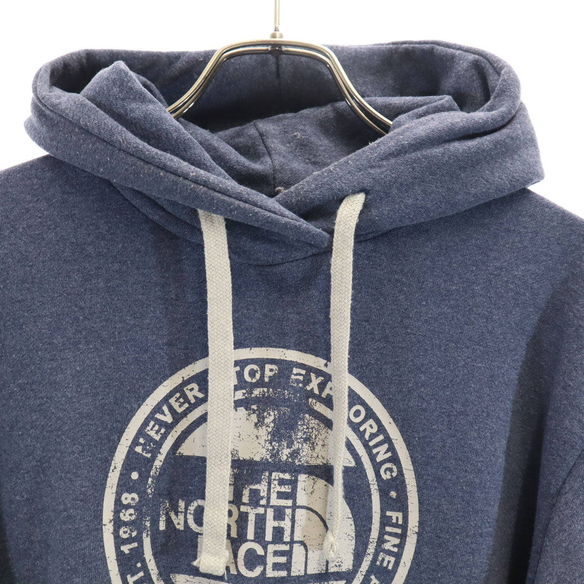 THE NORTH FACE ノースフェイス 長袖 スウェットパーカー S ネイビー 裏起毛 アウトドア メンズ