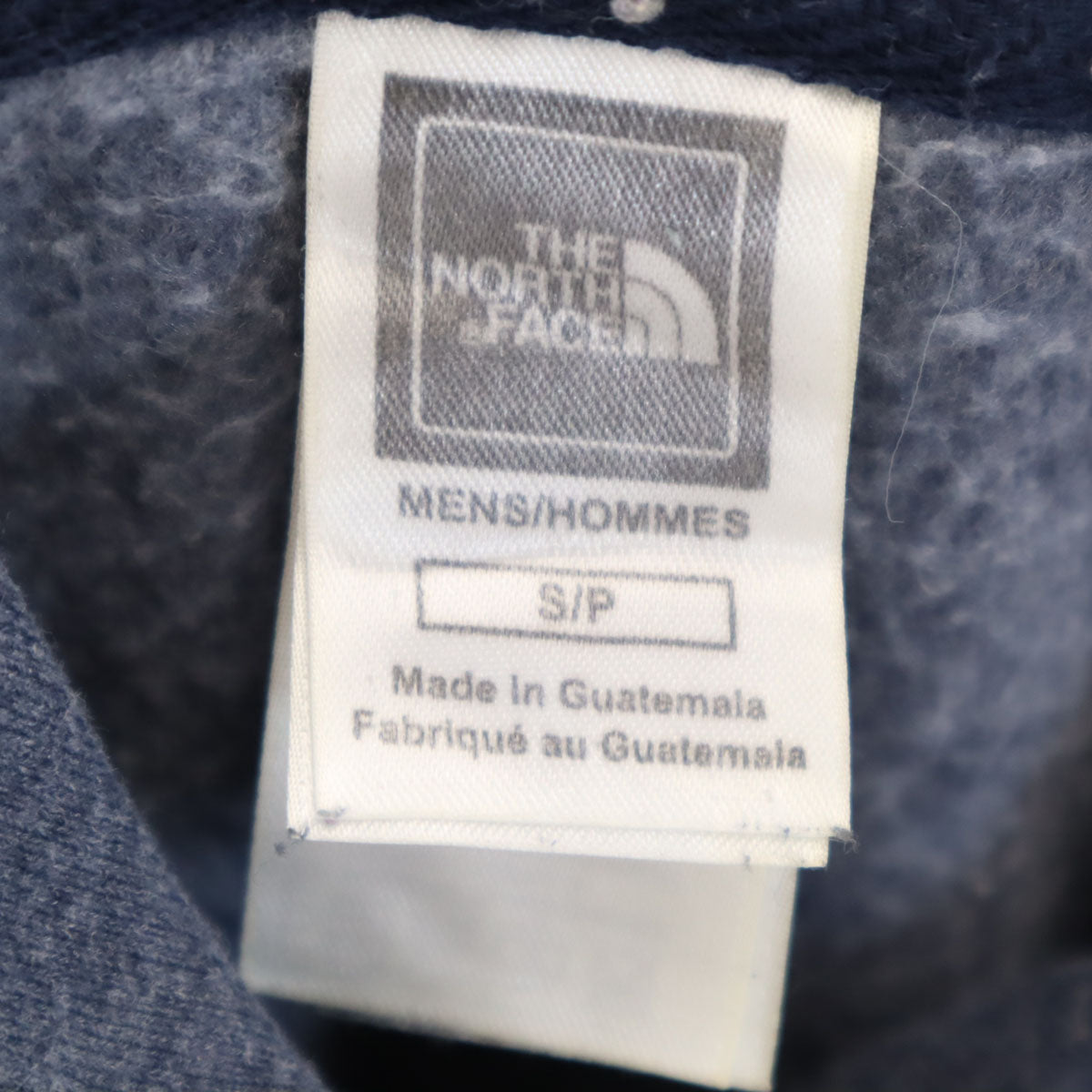 THE NORTH FACE ノースフェイス 長袖 スウェットパーカー S ネイビー 裏起毛 アウトドア メンズ