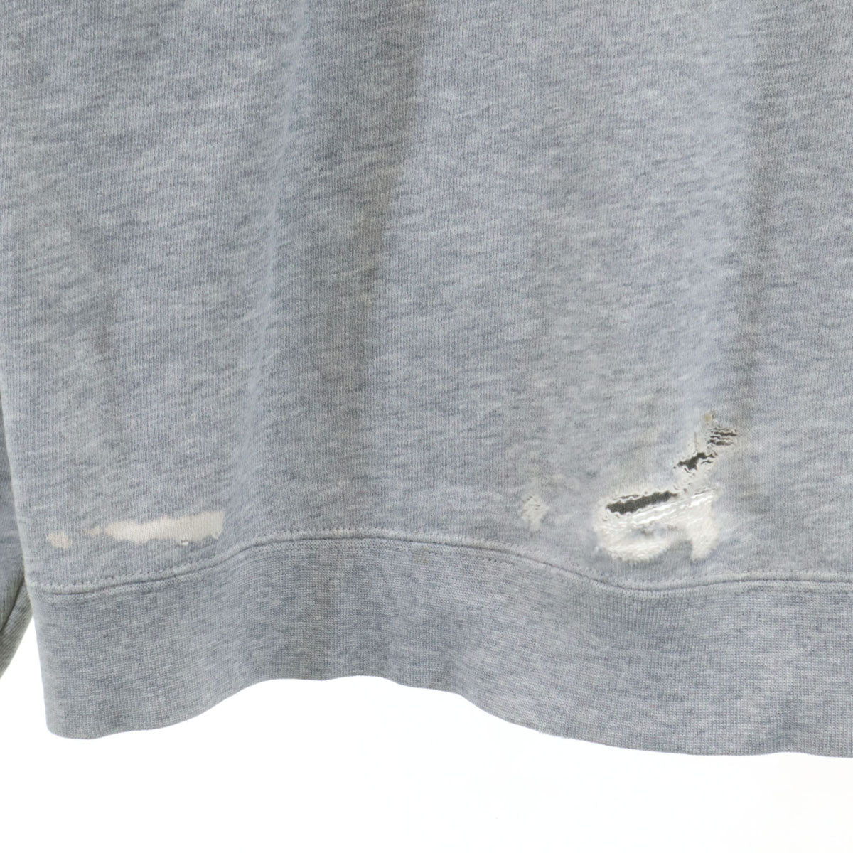 STUSSY ステューシー 長袖 スウェットパーカー M グレー メンズ