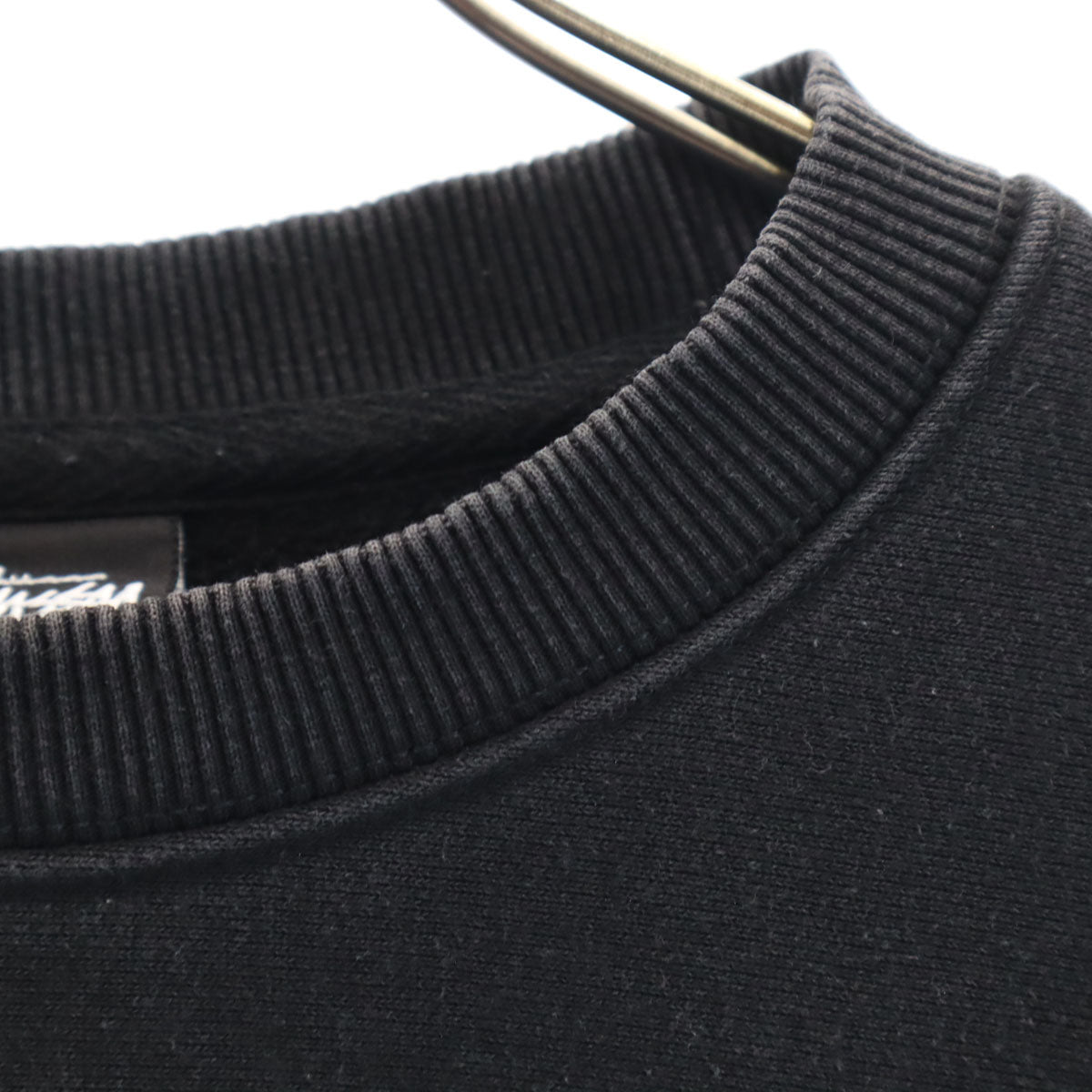 STUSSY ステューシー 長袖 スウェット トレーナー M ブラック メンズ
