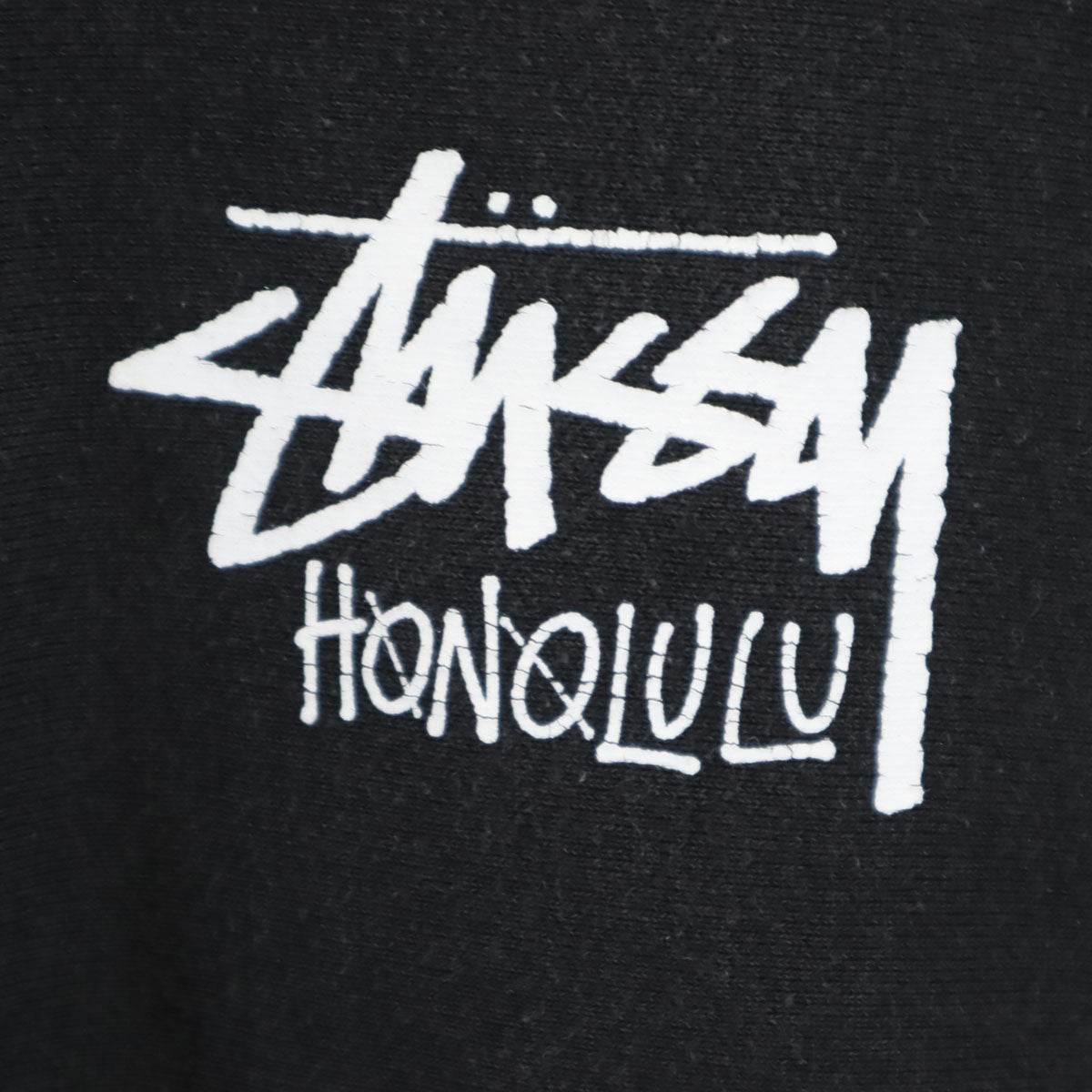 STUSSY ステューシー 長袖 スウェット トレーナー M ブラック メンズ