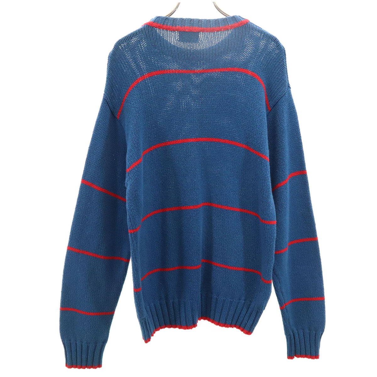 IZOD LACOSTE アイゾッドラコステ 90s オールド 長袖 セーター M ブルー系 ニット メンズ