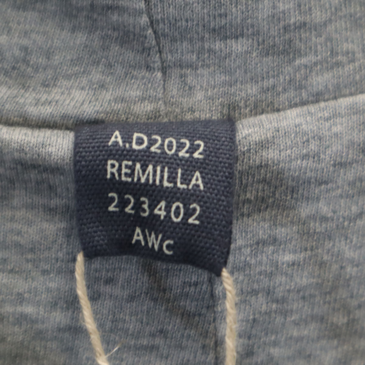 未使用 remilla レミーラ 長袖 リバーシブル パーカー L ネイビー プルオーバー メンズ