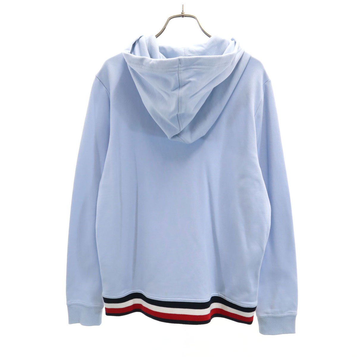 TOMMY HILFIGER トミーヒルフィガー 未使用 長袖 スウェット ジップパーカー L ブルー系 タグ付き メンズ