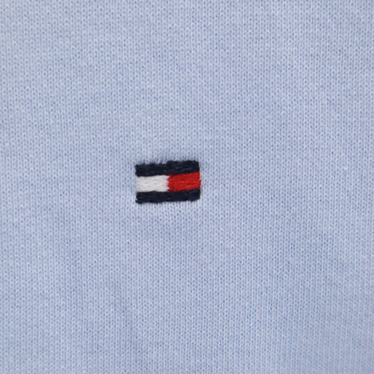TOMMY HILFIGER トミーヒルフィガー 未使用 長袖 スウェット ジップパーカー L ブルー系 タグ付き メンズ