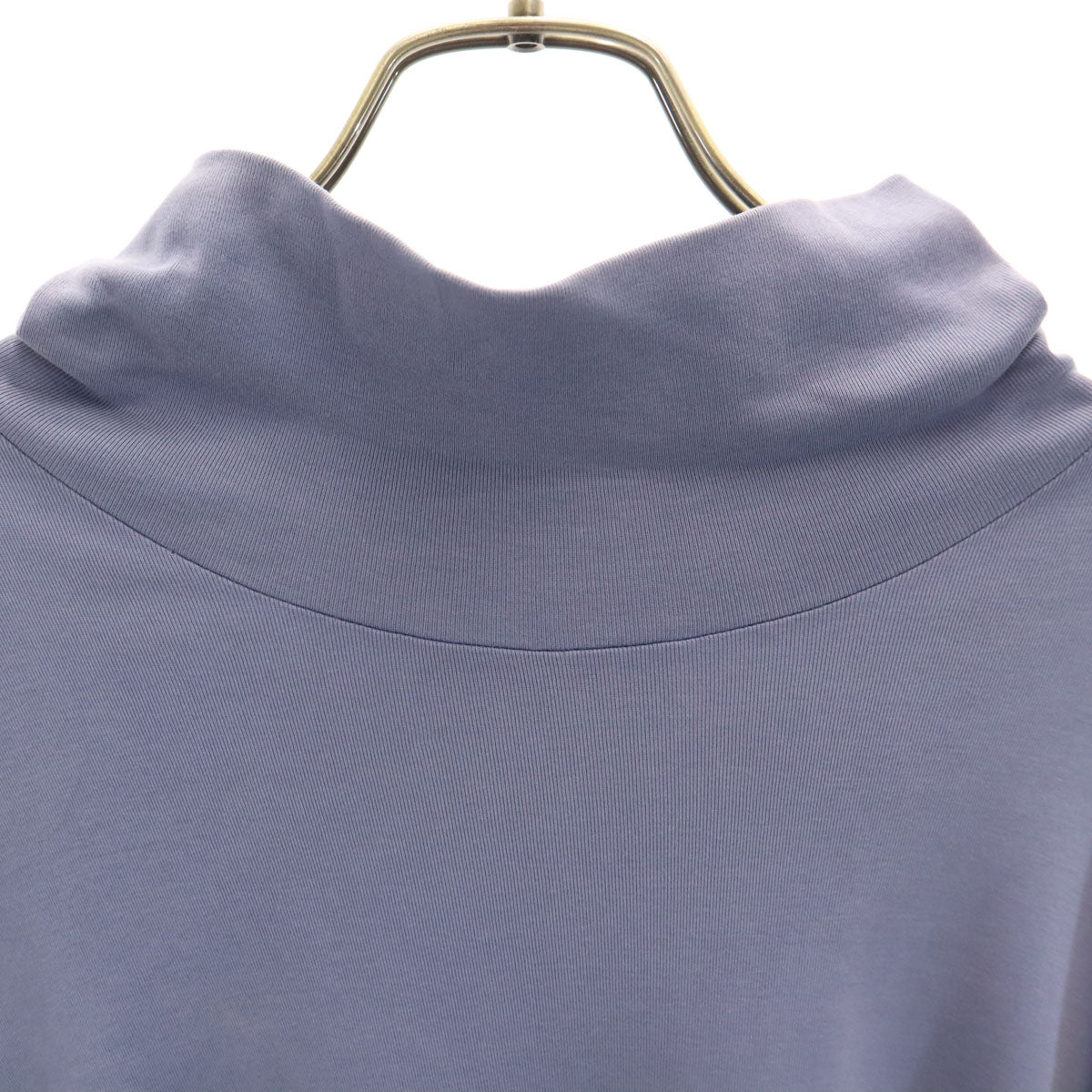 MAISON SPECIAL メゾンスペシャル 長袖 ハイネック Tシャツ 48 ブルーグレー ロンT メンズ
