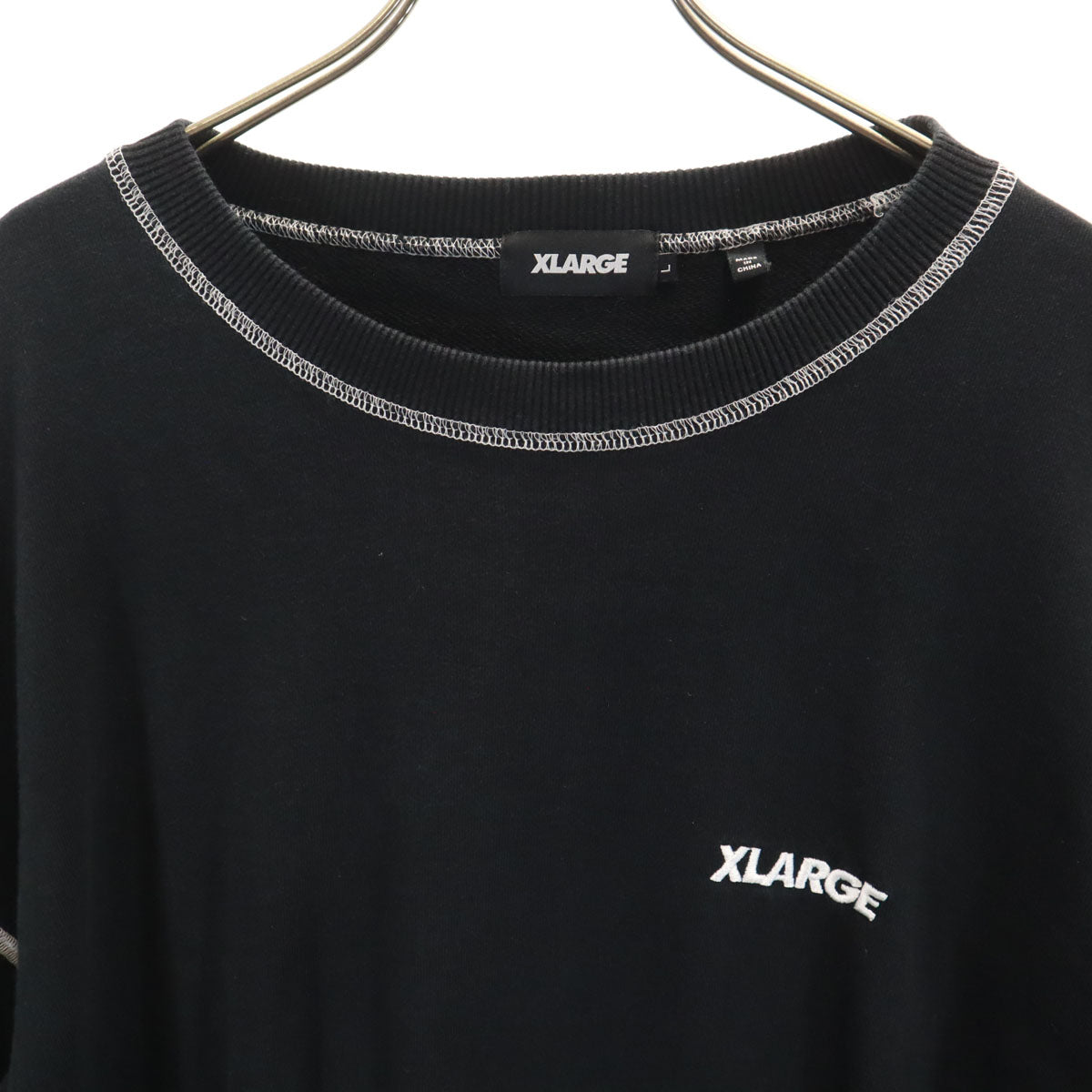 XLARGE エクストララージ 長袖 スウェット トレーナー L ブラック メンズ