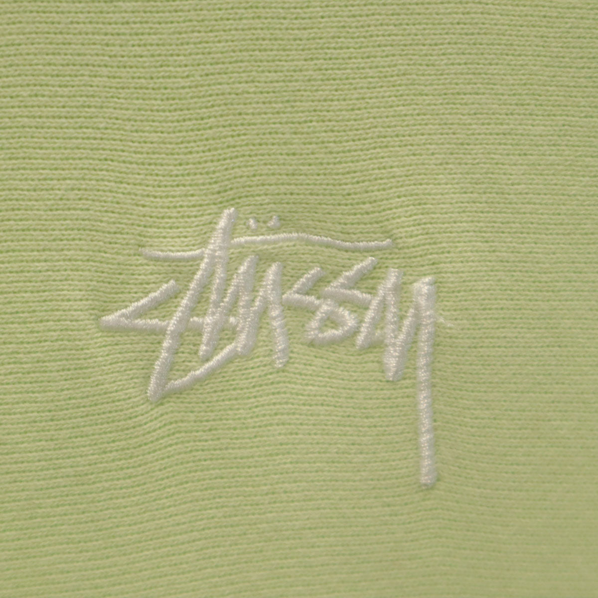 STUSSY ステューシー 長袖 スウェットパーカー M ライム メンズ