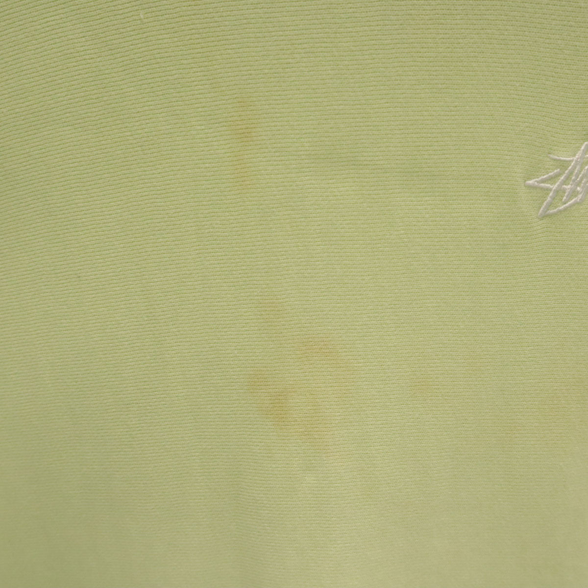 STUSSY ステューシー 長袖 スウェットパーカー M ライム メンズ