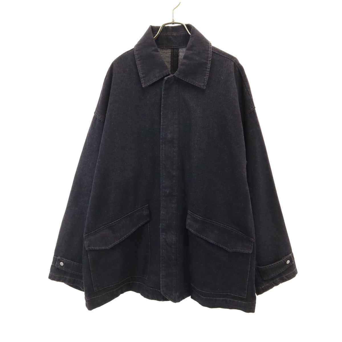 remer リメール 長袖 デニムジャケット L グレー メンズ