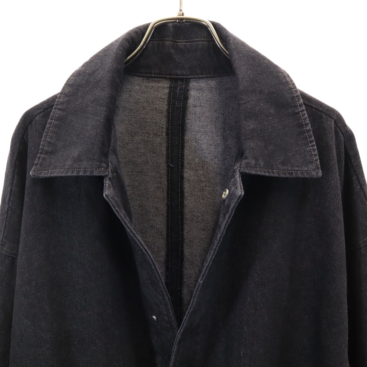remer リメール 長袖 デニムジャケット L グレー メンズ
