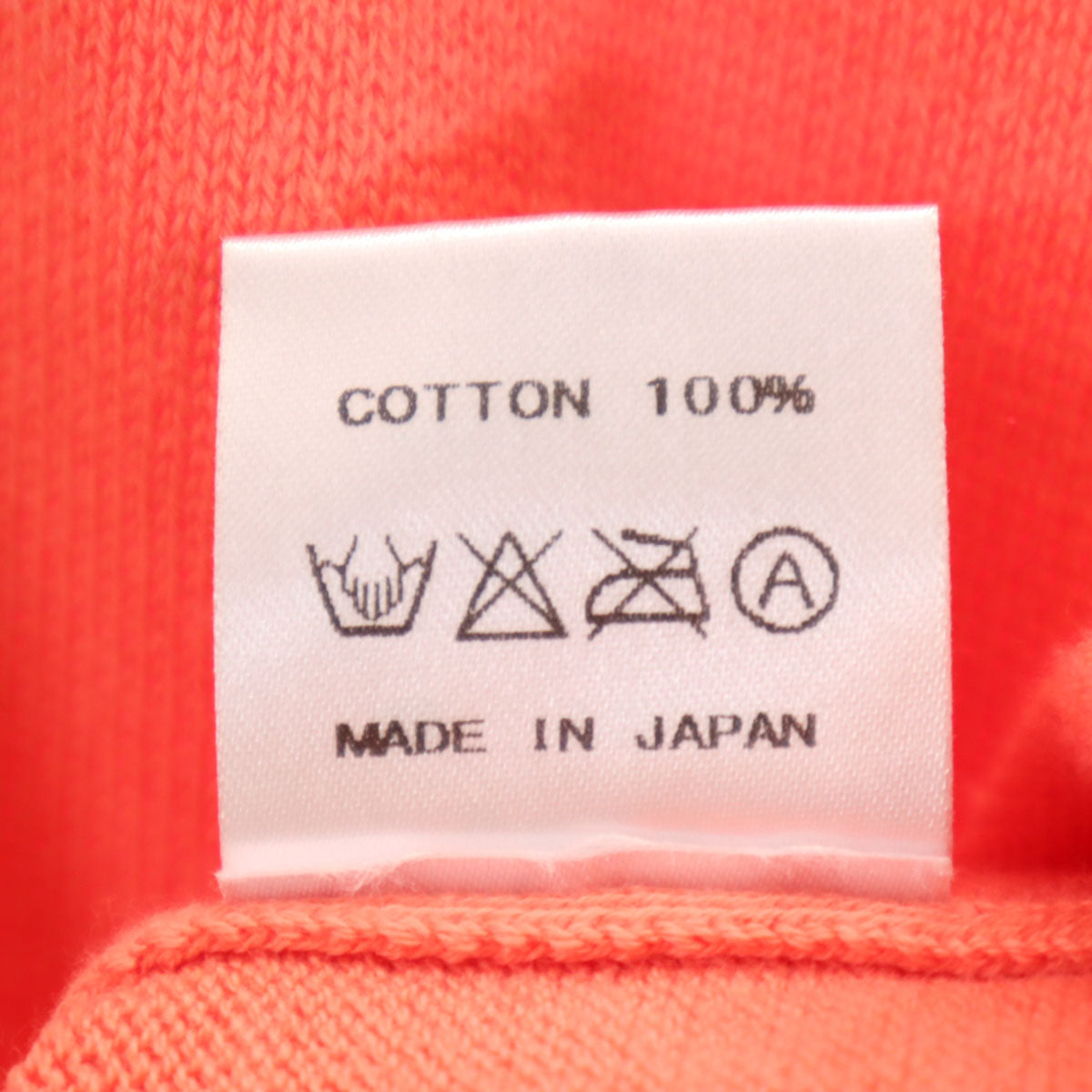 PEEL&LIFT ピールアンドリフト 日本製 長袖 ニット M オレンジ セーター メンズ