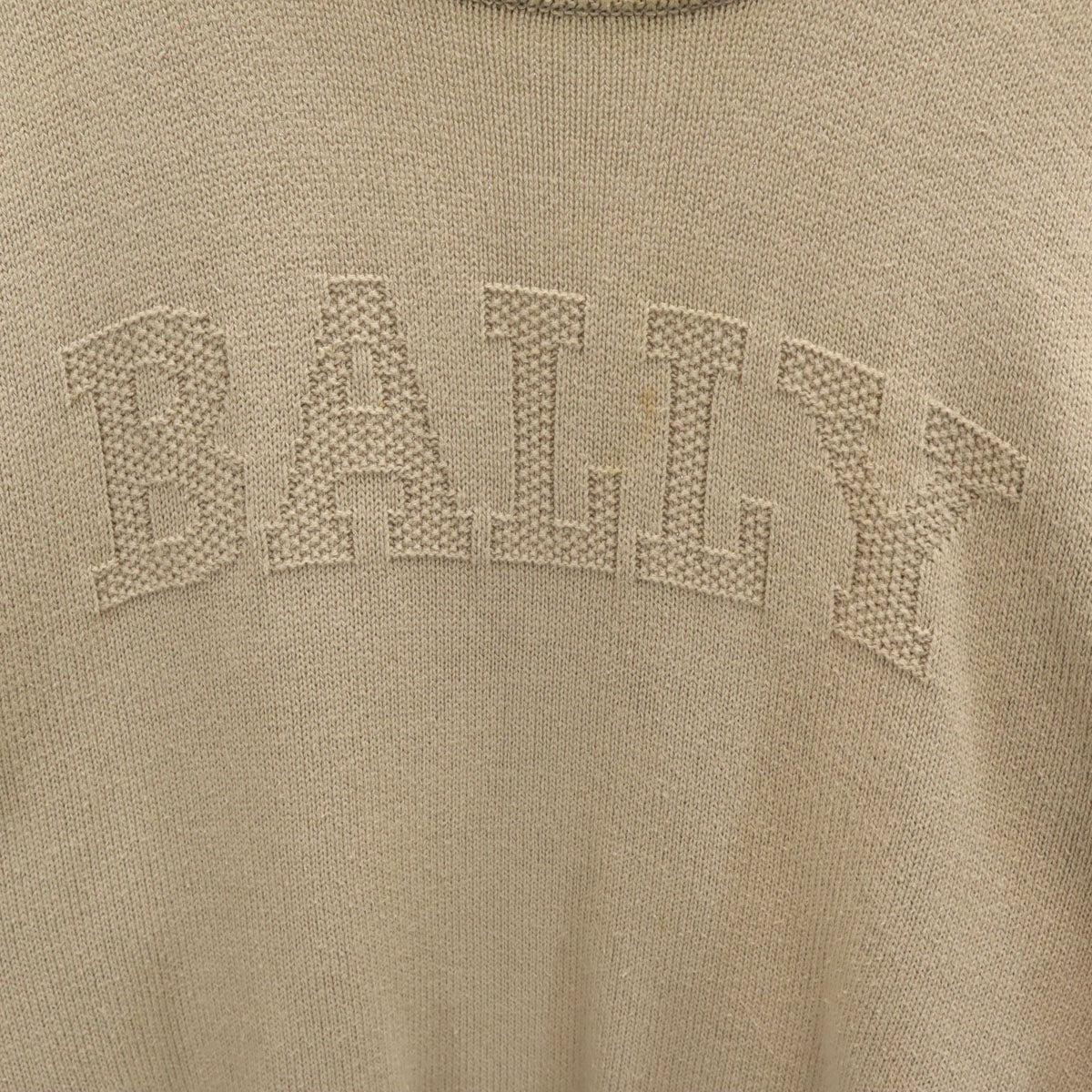 BALLY COLLECTION バリー コレクション 80s 90s オールド 長袖 ニット M ベージュ セーター メンズ