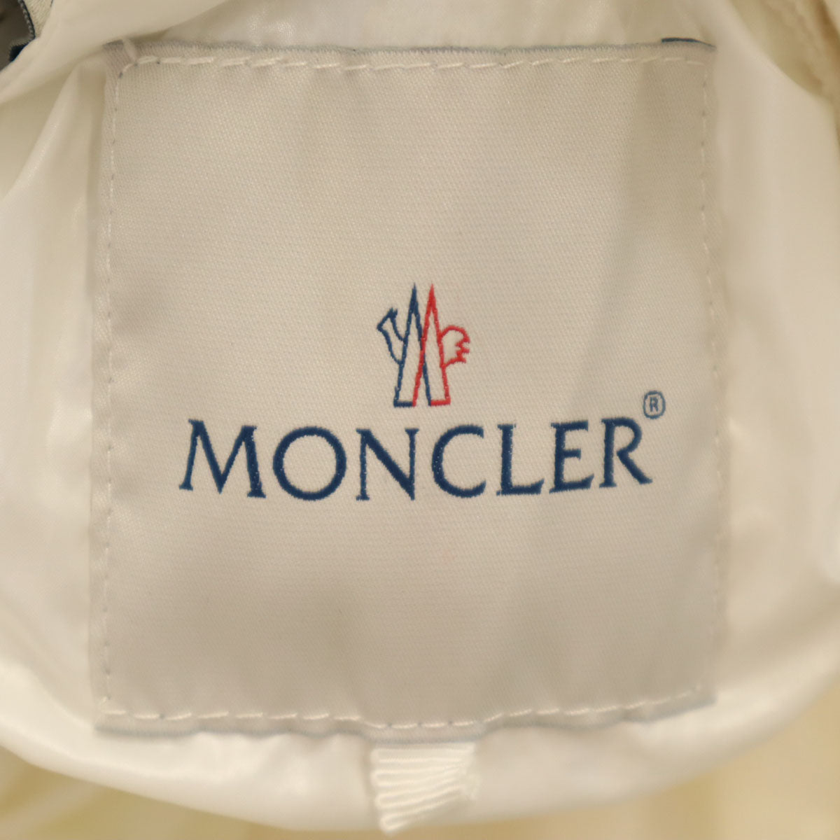 MONCLER モンクレール sacai サカイ コラボ SORA GIUBBOTTO フーデッド コート 0 アイボリー ダウン入り レディース