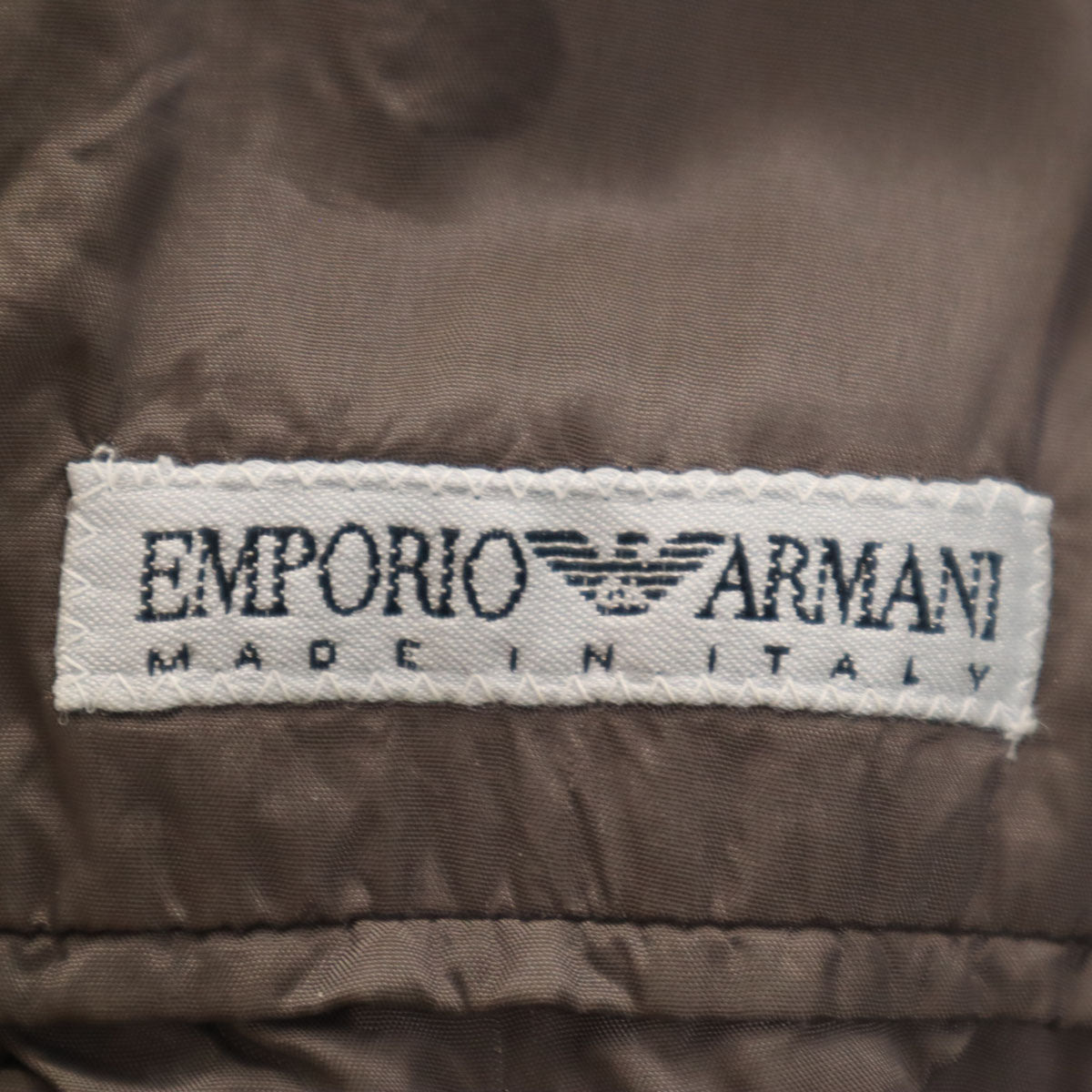 Emporio Armani エンポリオアルマーニ 90s イタリア製 オールド テーラードジャケット 48 オリーブ系 メンズ