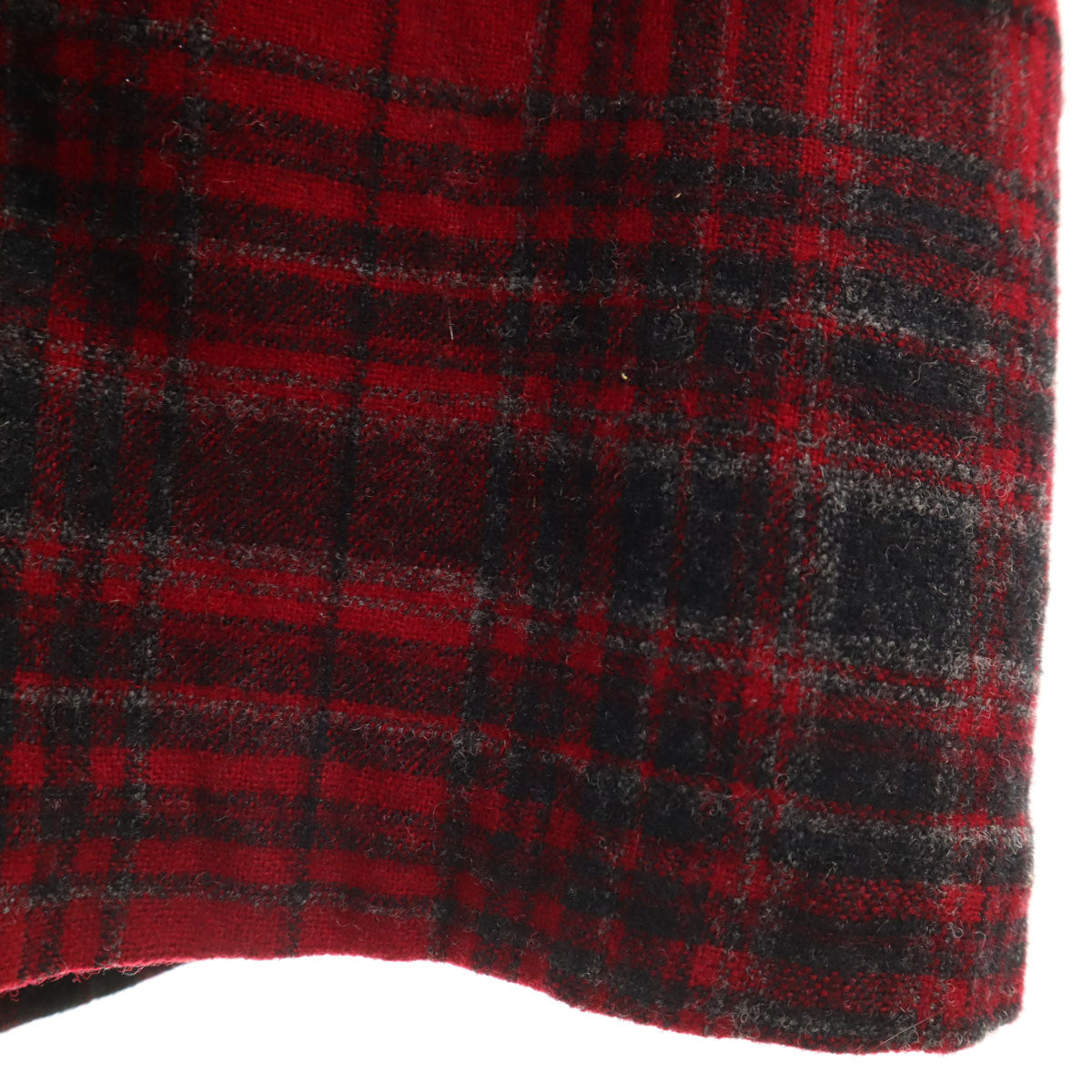 PENDLETON ペンドルトン 40s 50s HAYNES ヴィンテージ チェック柄 フランネル ガウンコート L レッド メンズ