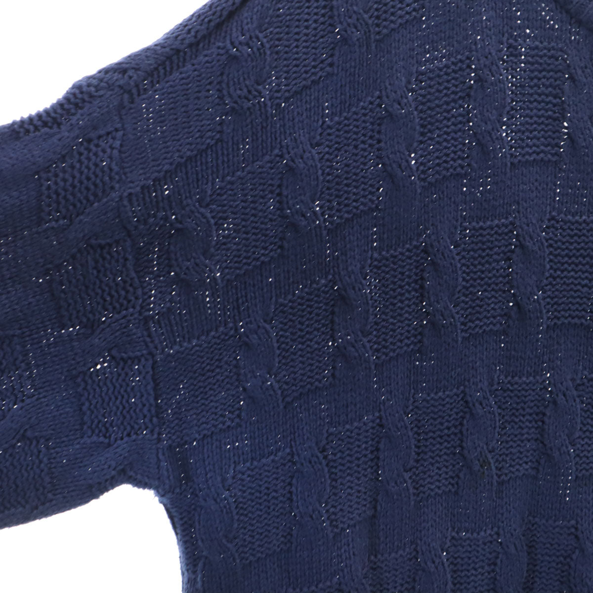 HONORS オナーズ 90s USA製 オールド 長袖 セーター L ネイビー ニット メンズ