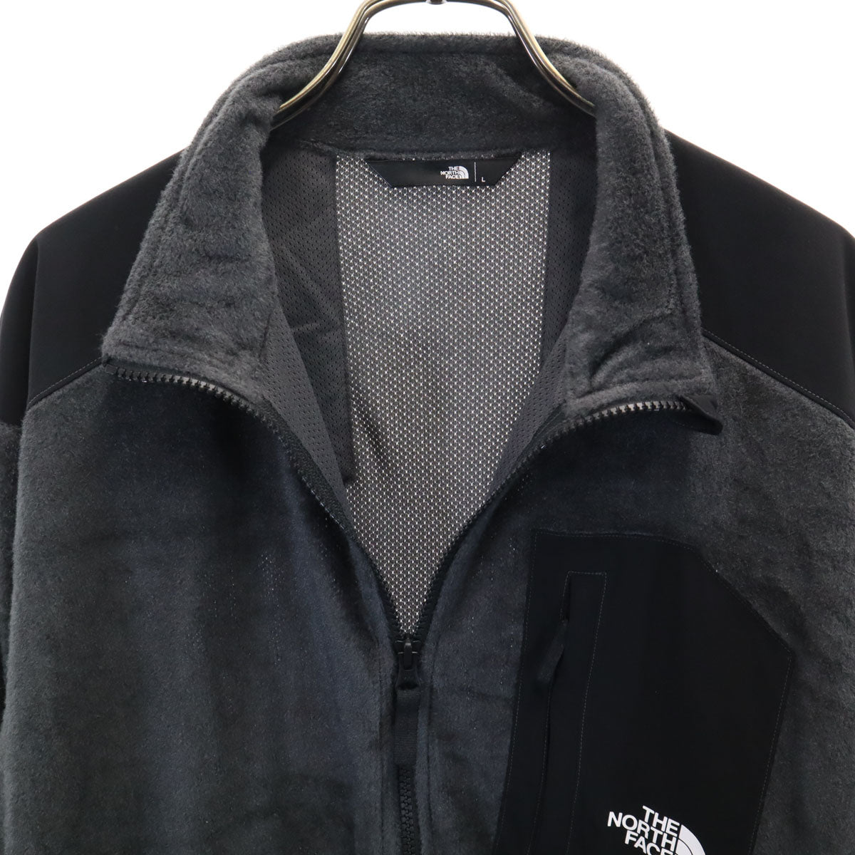 THE NORTH FACE ノースフェイス レイバックミッド フリースジャケット L チャコールグレー NA72410 アウトドア メンズ