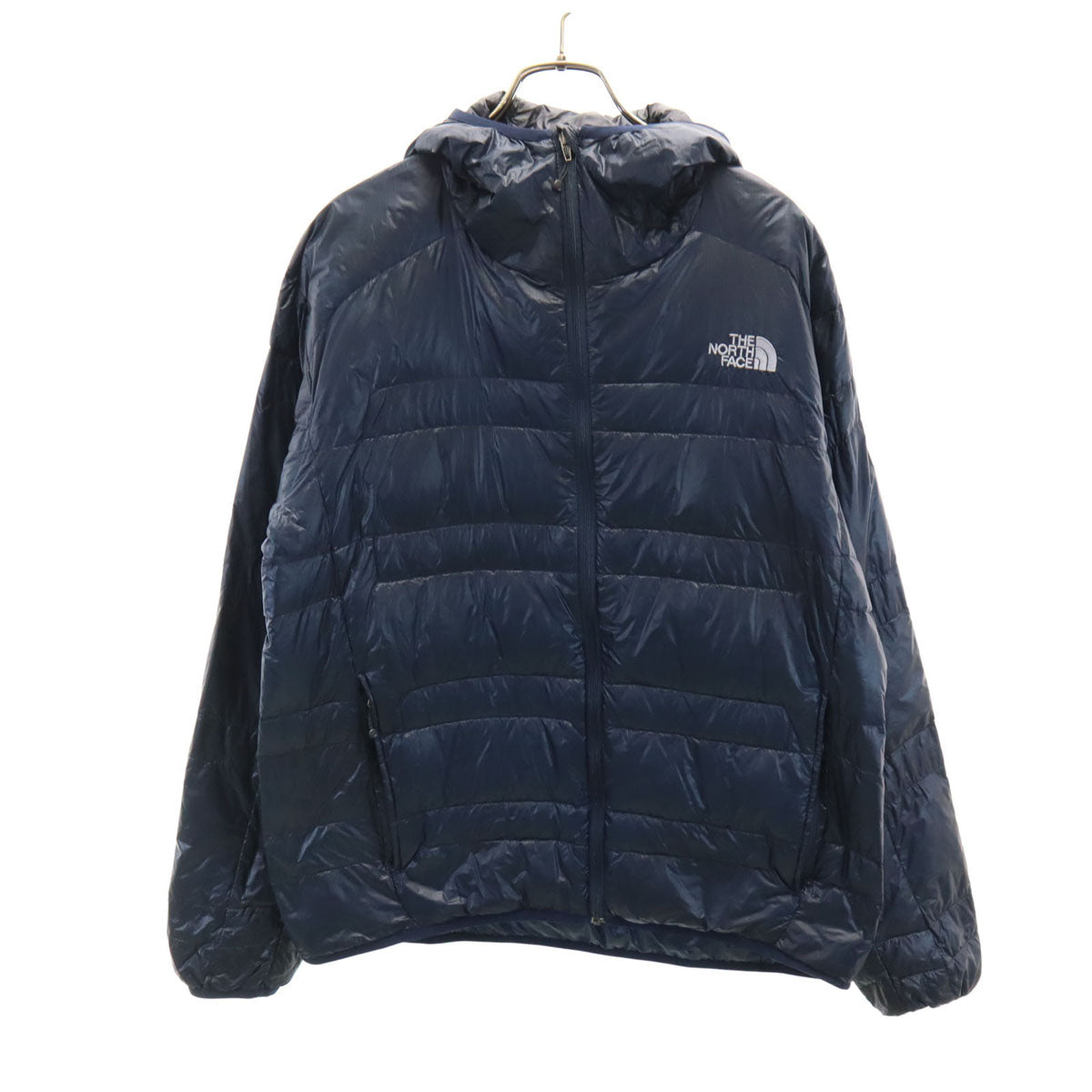 THE NORTH FACE ノースフェイス ライトヒート 光電子 ダウンジャケット XL ネイビー ND18971 アウトドア メンズ