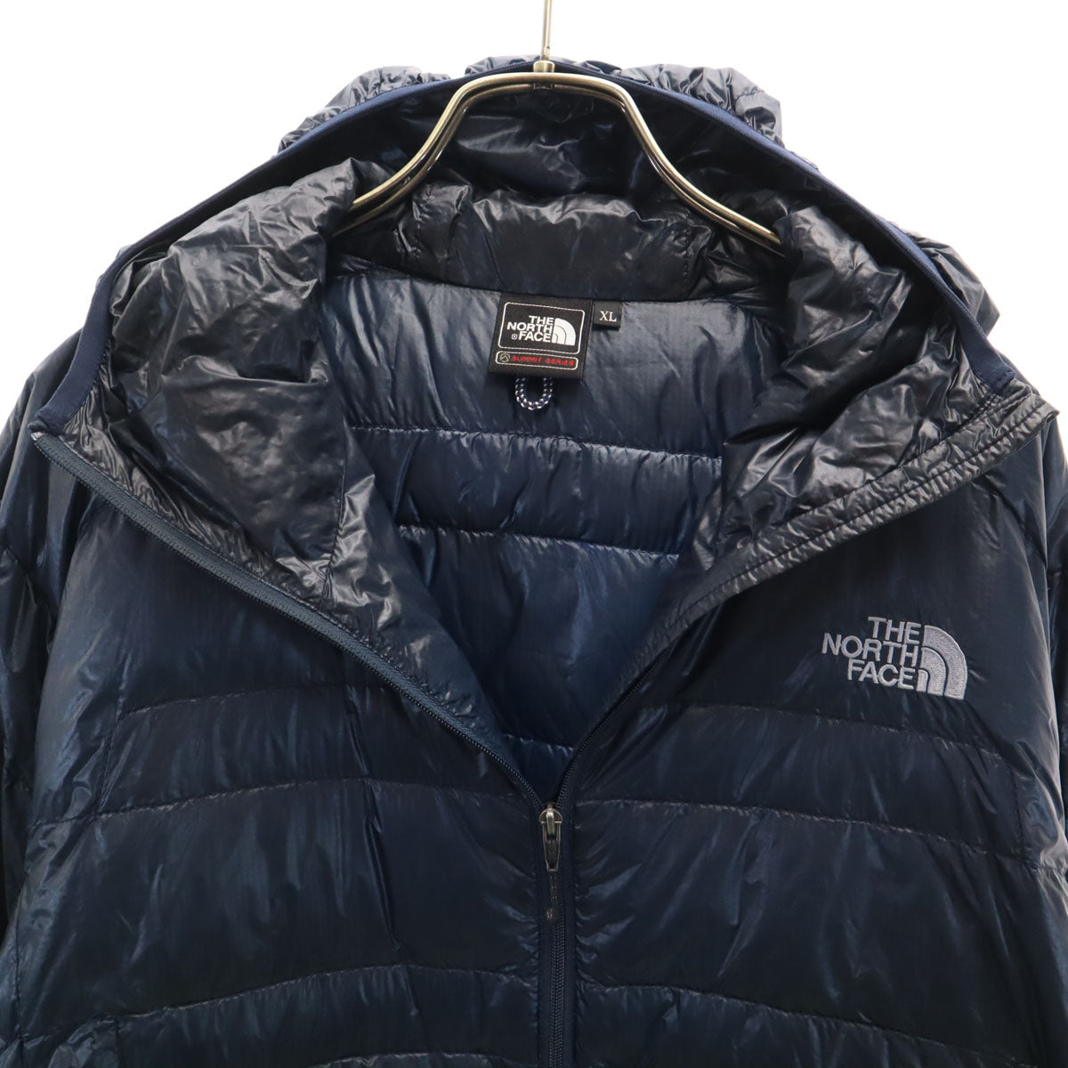 THE NORTH FACE ノースフェイス ライトヒート 光電子 ダウンジャケット XL ネイビー ND18971 アウトドア メンズ