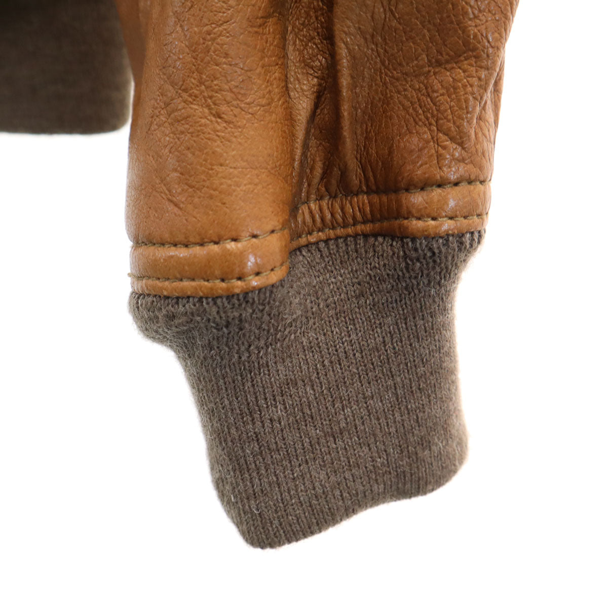 The DUFFER of ST.GEORGE ザダファーオブセントジョージ 羊革レザー フライトジャケット L ブラウン レディース
