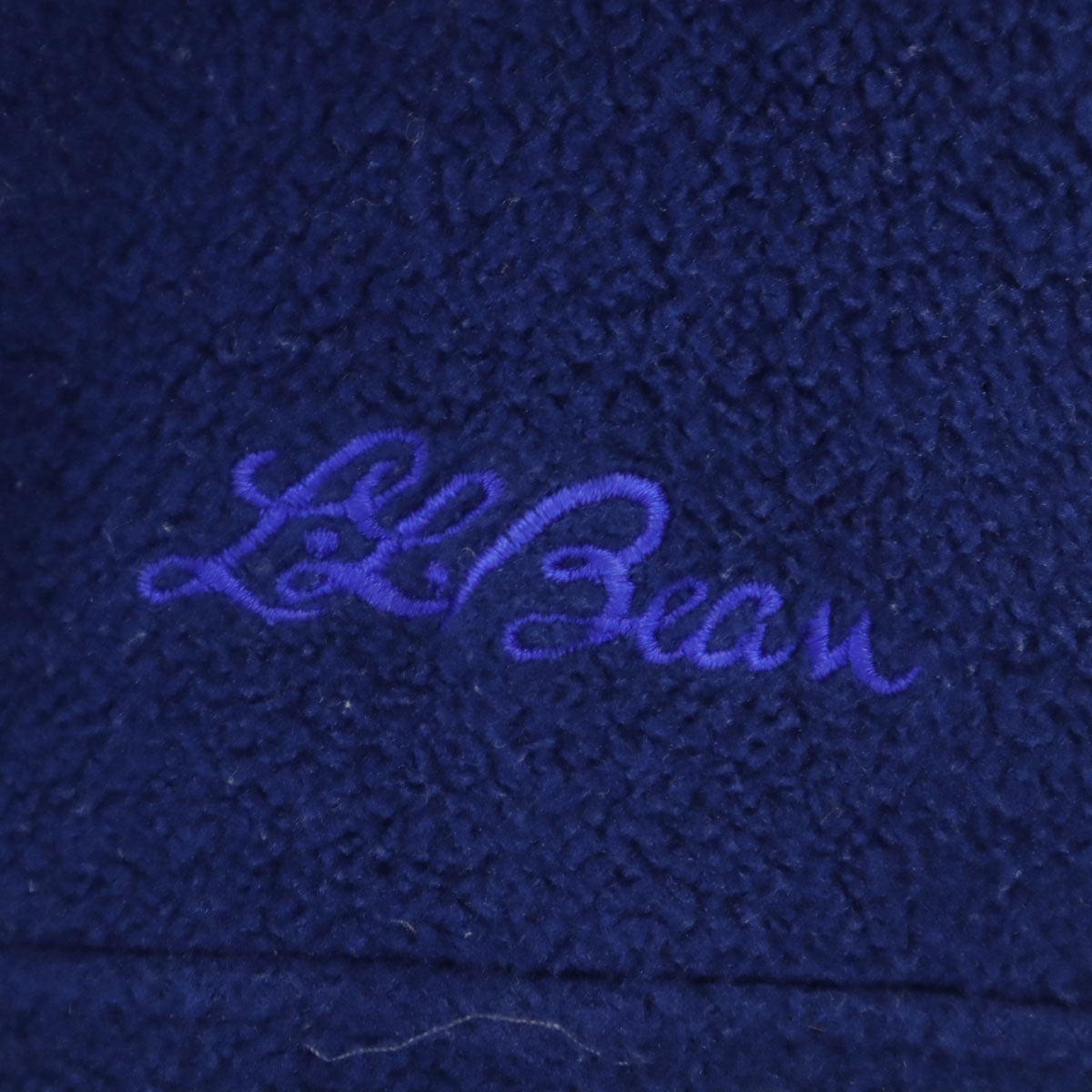 L.L.Bean エルエルビーン 80s ヴィンテージ 長袖 ハーフスナップフリース トレーナー ブルー メンズ