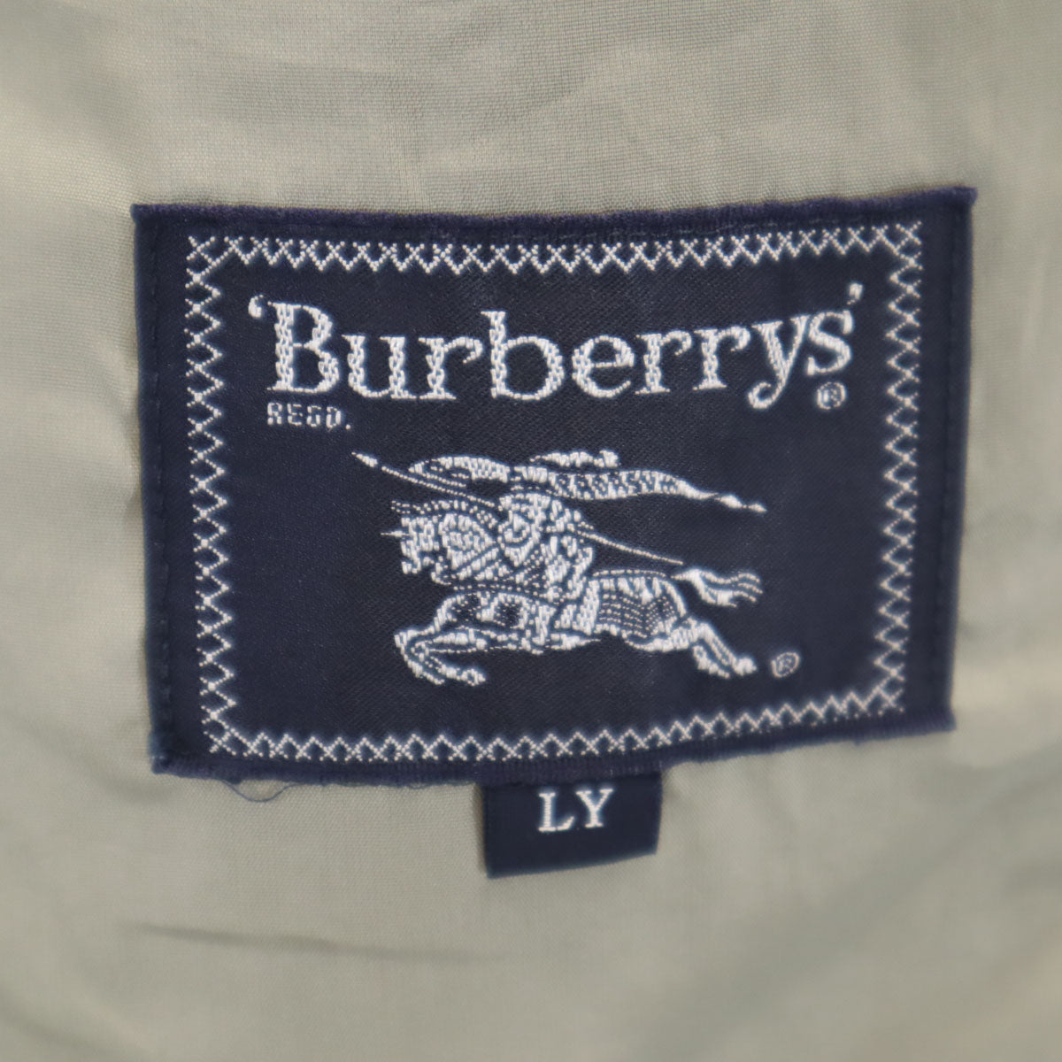 Burberrys バーバリーズ 90s 日本製 オールド シワ加工 テーラードジャケット LY ベージュ 三陽商会 メンズ