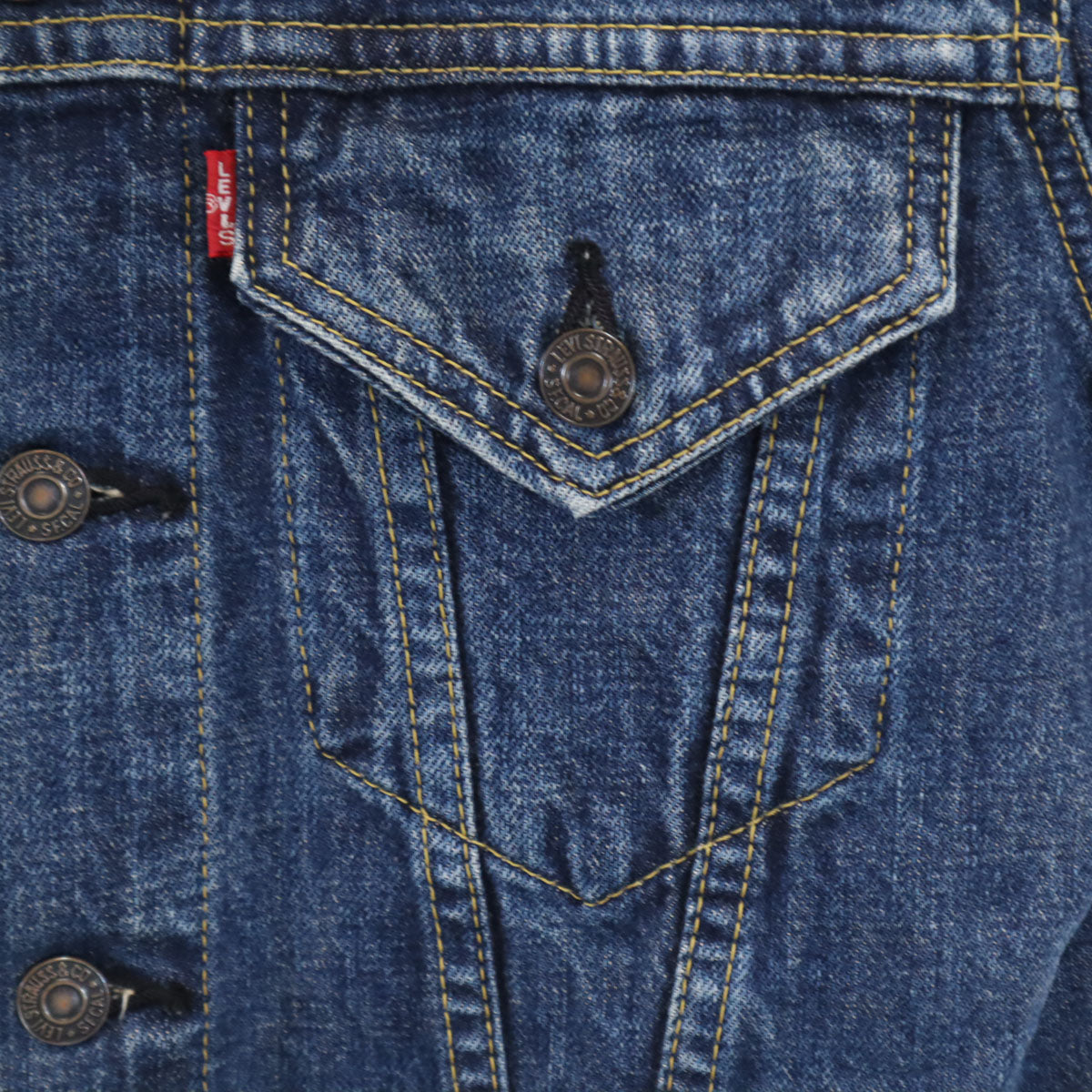 Levi's リーバイス 90s 557 日本製 ビッグE オールド 長袖 デニムジャケット 36 ウォッシュブルー ジージャン トラッカー メンズ