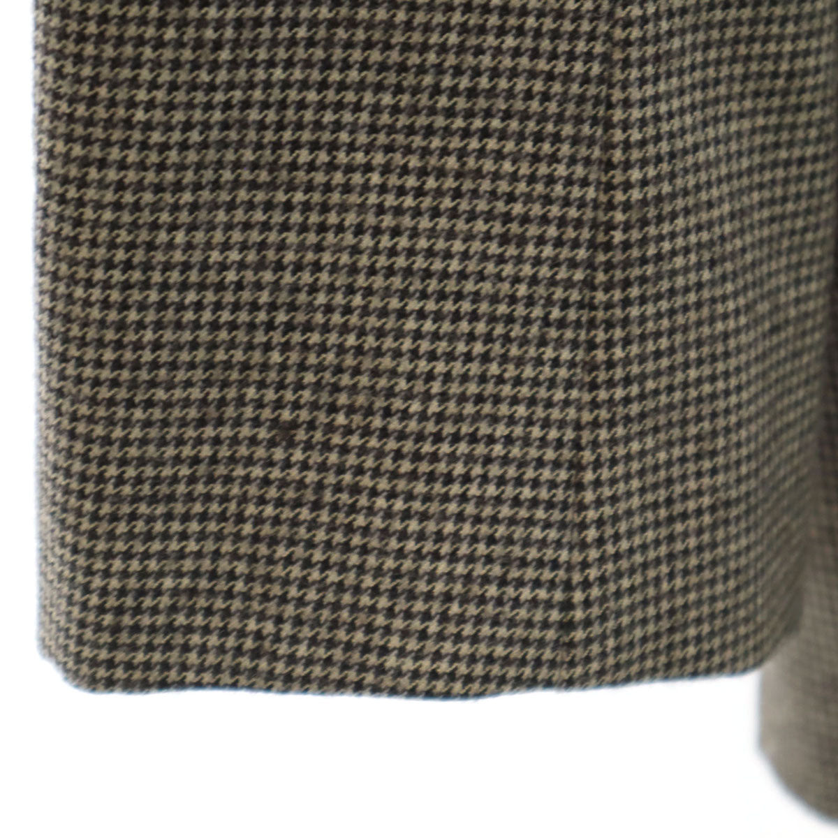 BURBERRY LONDON バーバリーロンドン 日本製 ハウンドトゥース柄 テーラードジャケット L ベージュ 三陽商会 千鳥格子 メンズ