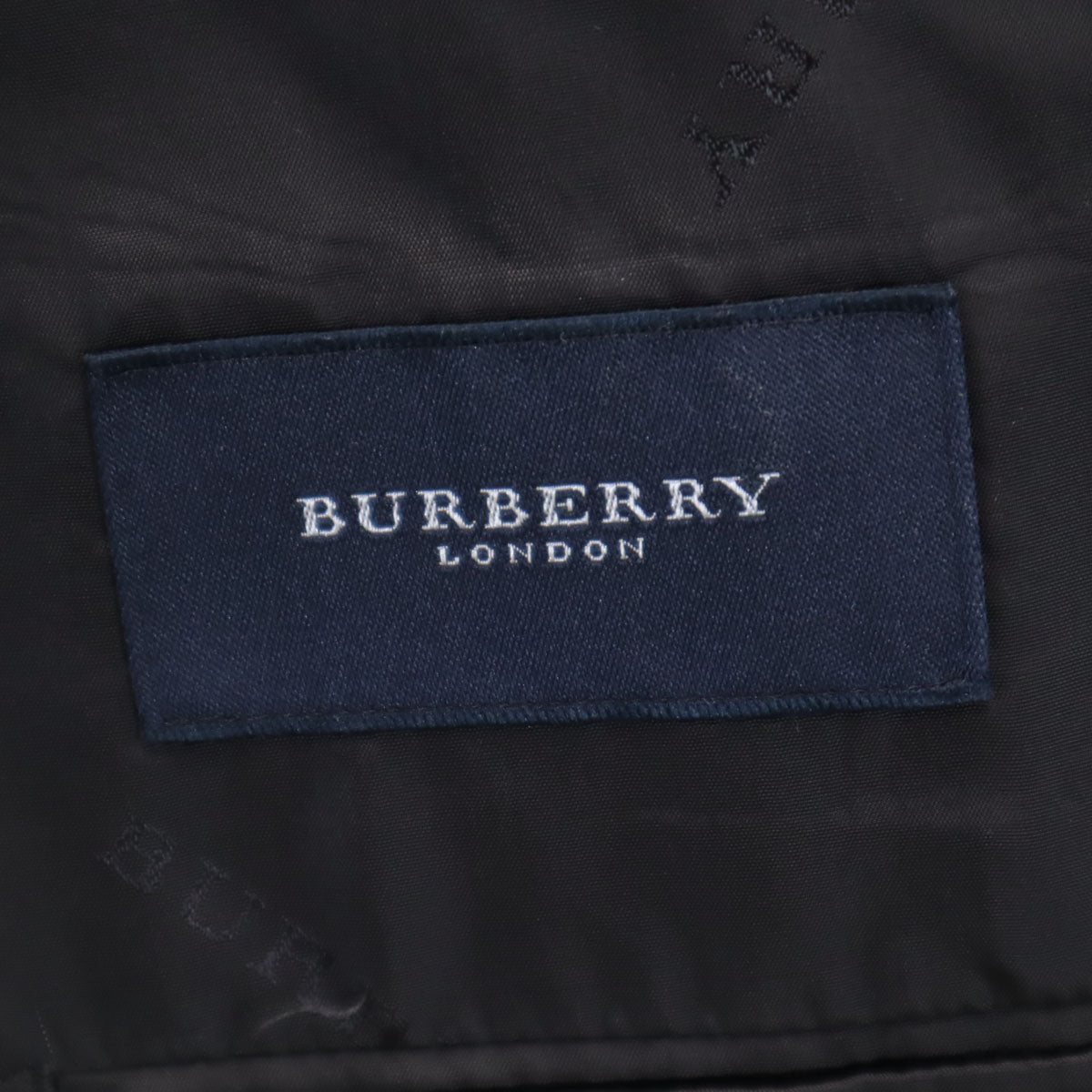 BURBERRY LONDON バーバリーロンドン 日本製 ハウンドトゥース柄 テーラードジャケット L ベージュ 三陽商会 千鳥格子 メンズ