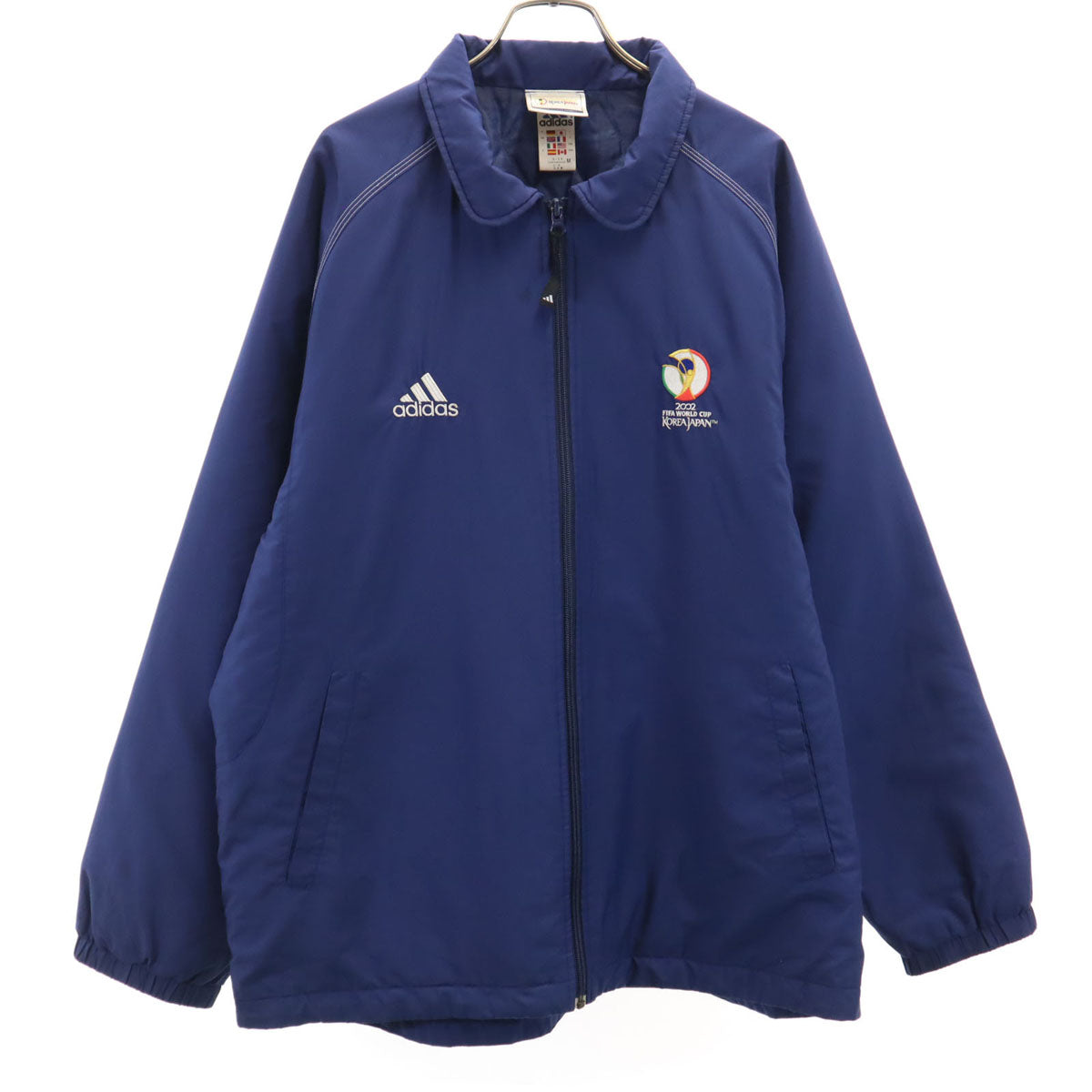 adidas アディダス 00s ジャケット M ネイビー 2002 日韓ワールドカップ メンズ