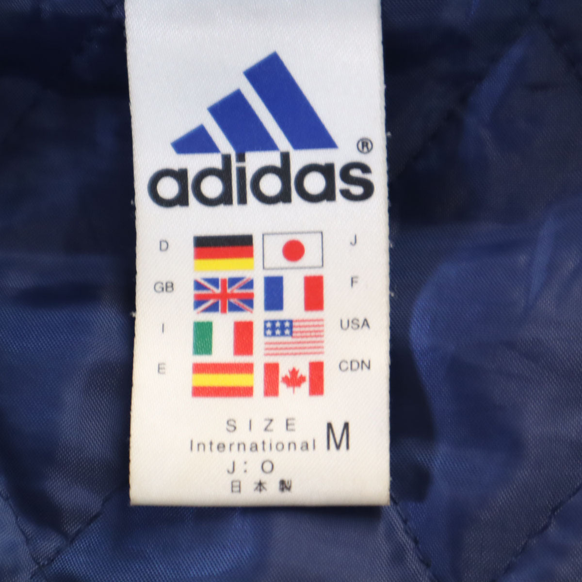 adidas アディダス 00s ジャケット M ネイビー 2002 日韓ワールドカップ メンズ