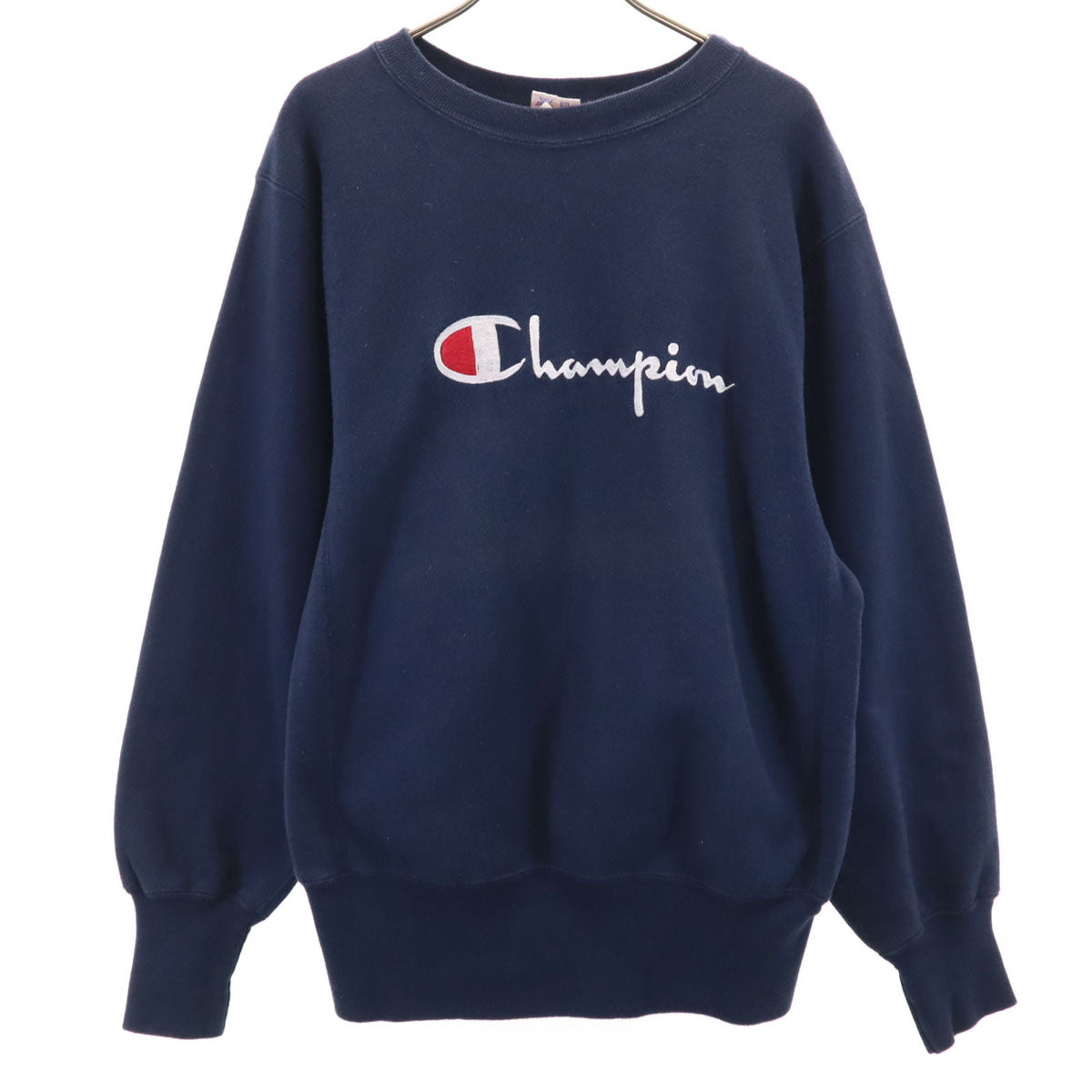 Champion チャンピオン 80s USA製 ヴィンテージ トリコタグ 2枚タグ 長袖 リバースウィーブ スウェット トレーナー M ネイビー メンズ