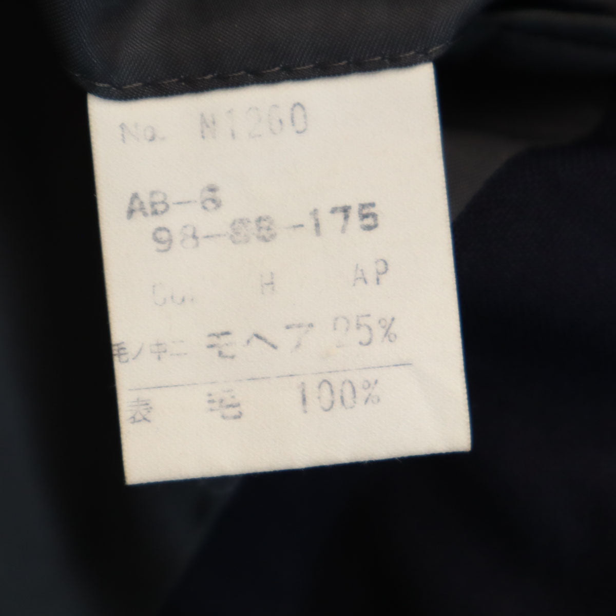 Christian Dior MONSIEUR クリスチャンディオール ムッシュ 90s オールド ダブル テーラードジャケット AB6 ネイビー ブレザー メンズ