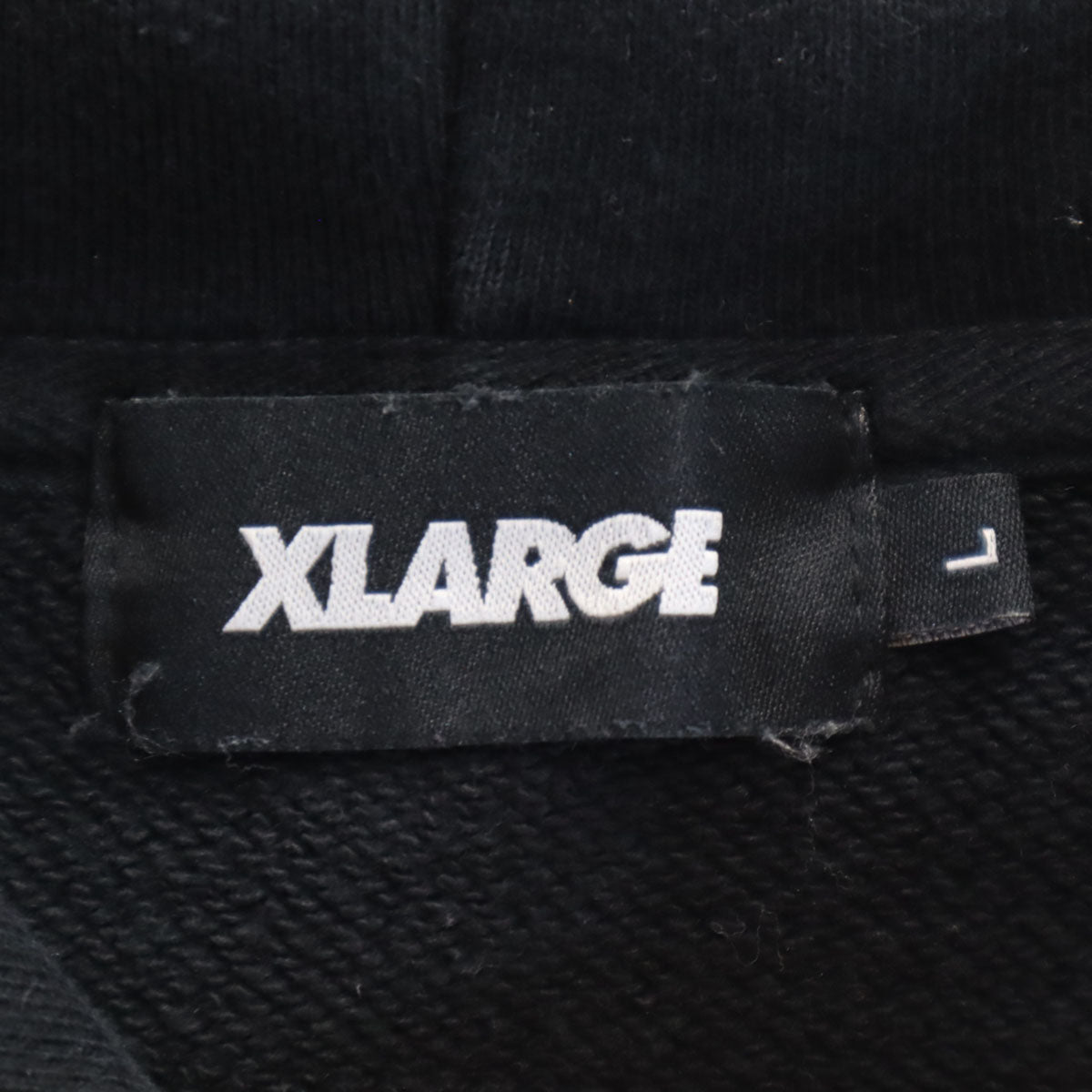 XLARGE エクストララージ NIGHT VISION 長袖 スウェットパーカー L ブラック メンズ