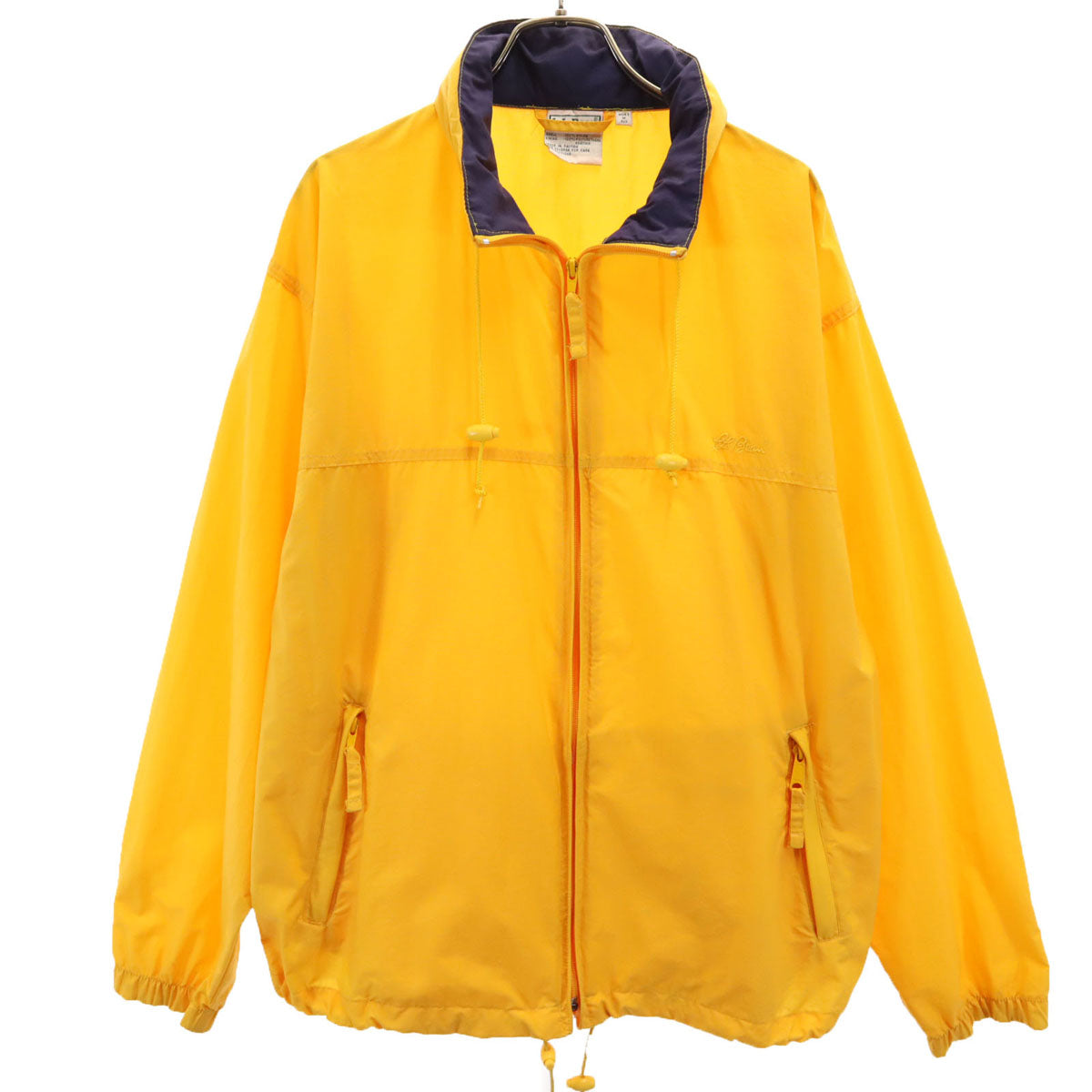 L.L.Bean エルエルビーン 80s 90s オールド ナイロンジャケット M イエロー アウトドア メンズ