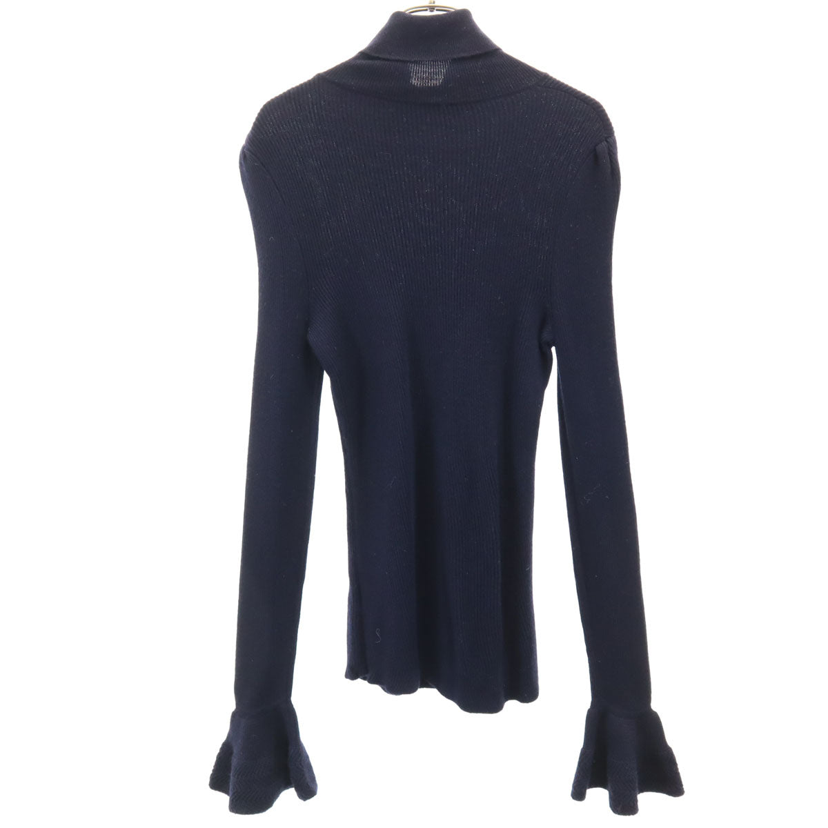 RED VALENTINO レッドヴァレンティノ 長袖 タートルネック ニット S ネイビー セーター レディース