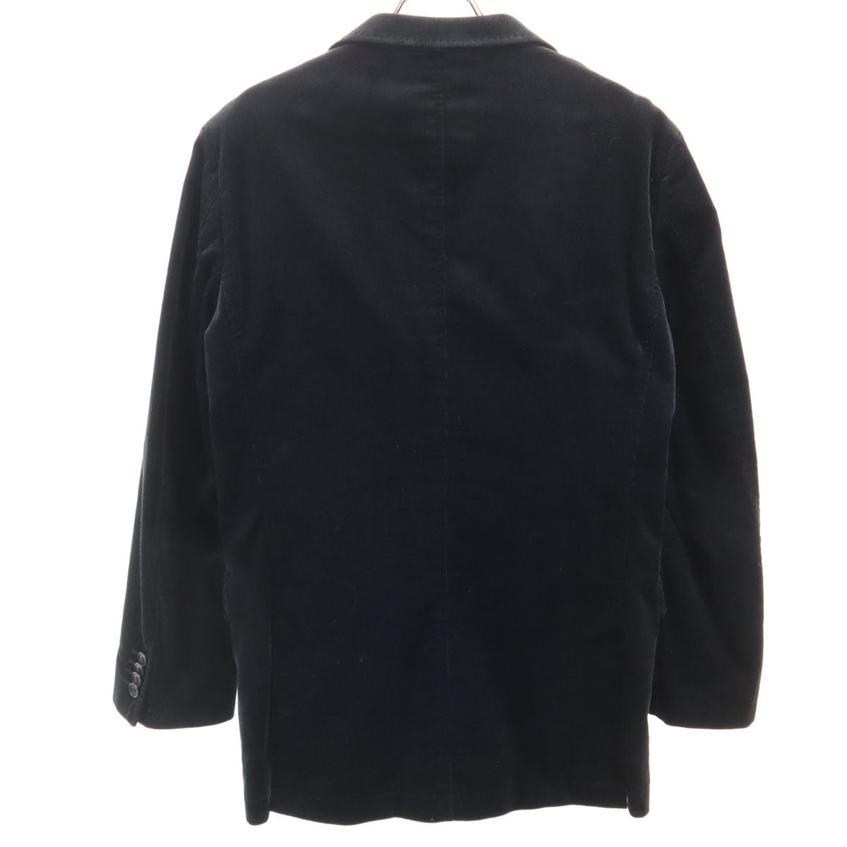 BURBERRY BLACK LABEL バーバリーブラックレーベル コーデュロイ テーラードジャケット M ブラック メンズ