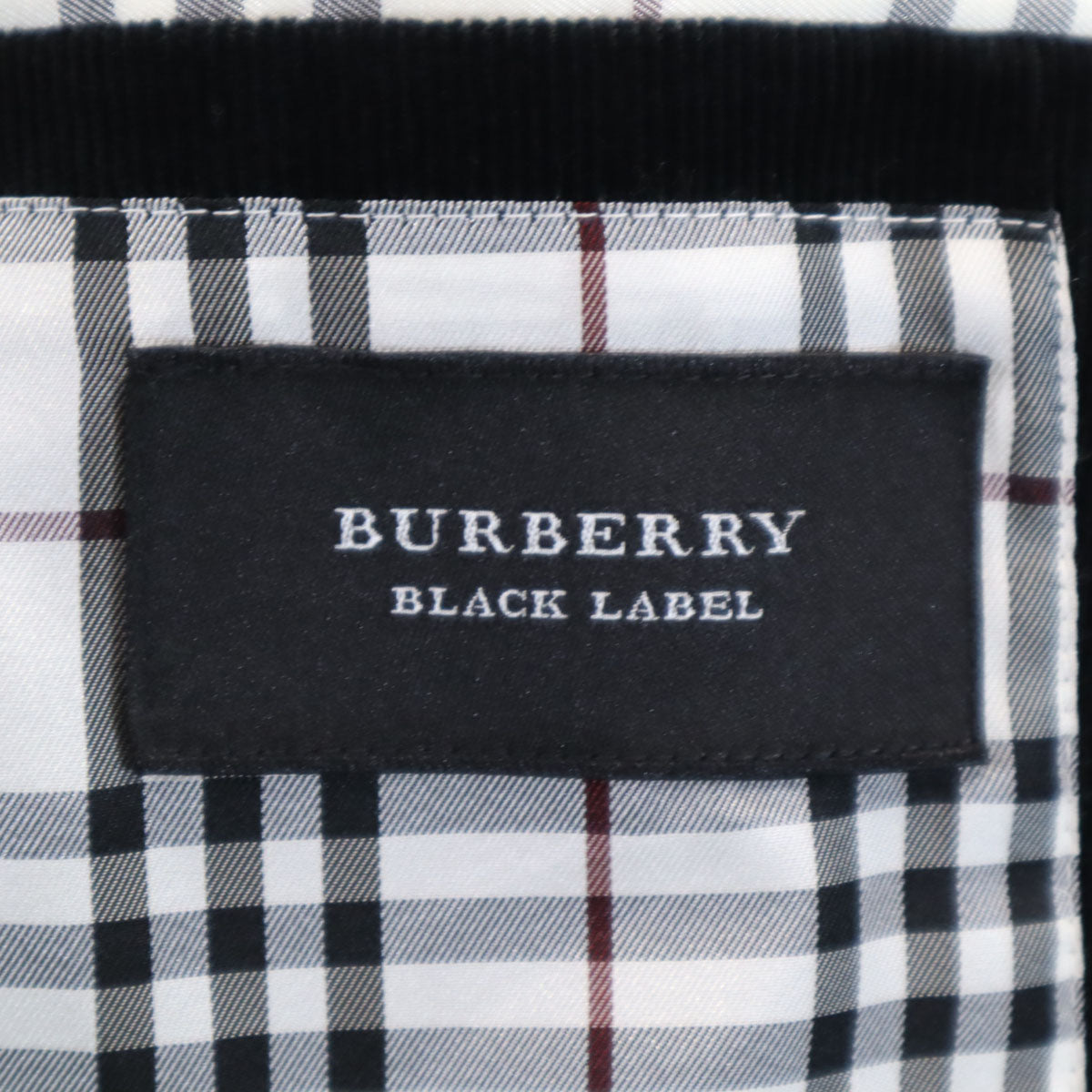 BURBERRY BLACK LABEL バーバリーブラックレーベル コーデュロイ テーラードジャケット M ブラック メンズ