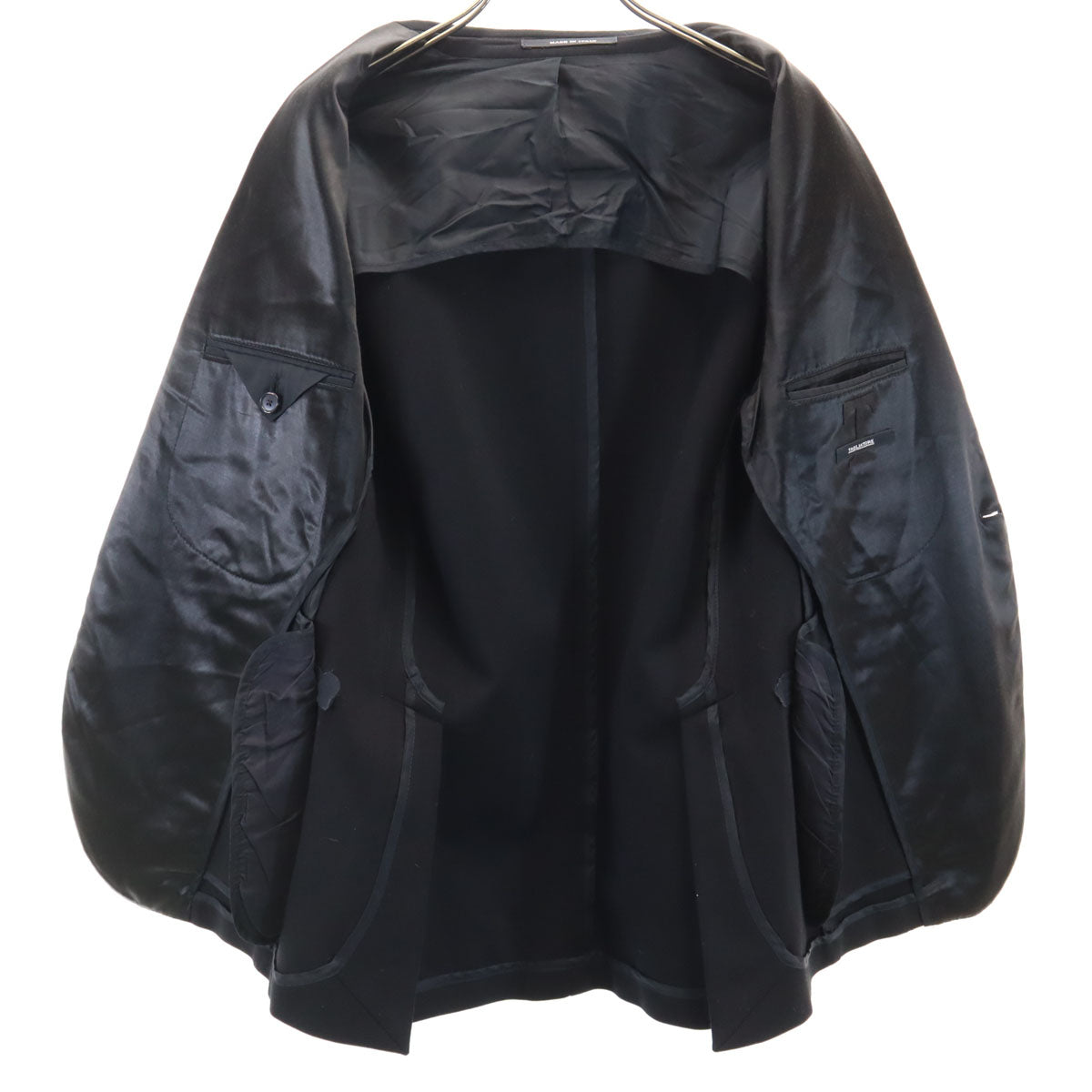 TAGLIATORE タリアトーレ イタリア製 テーラードジャケット 48 ブラック フォーマル メンズ