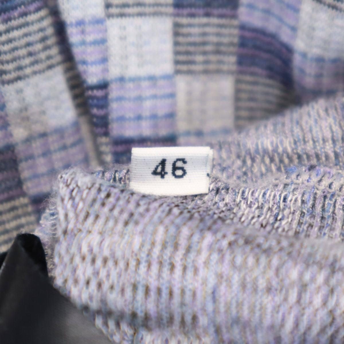 GIORGIO ARMANI ジョルジオアルマーニ イタリア製 総柄 長袖 カットソー 46 ネイビー メンズ