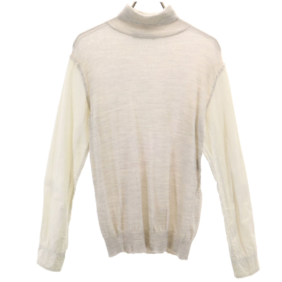 UNDERCOVER アンダーカバー 18AW 長袖 ハイネック ニット 1 グレージュ セーター レディース