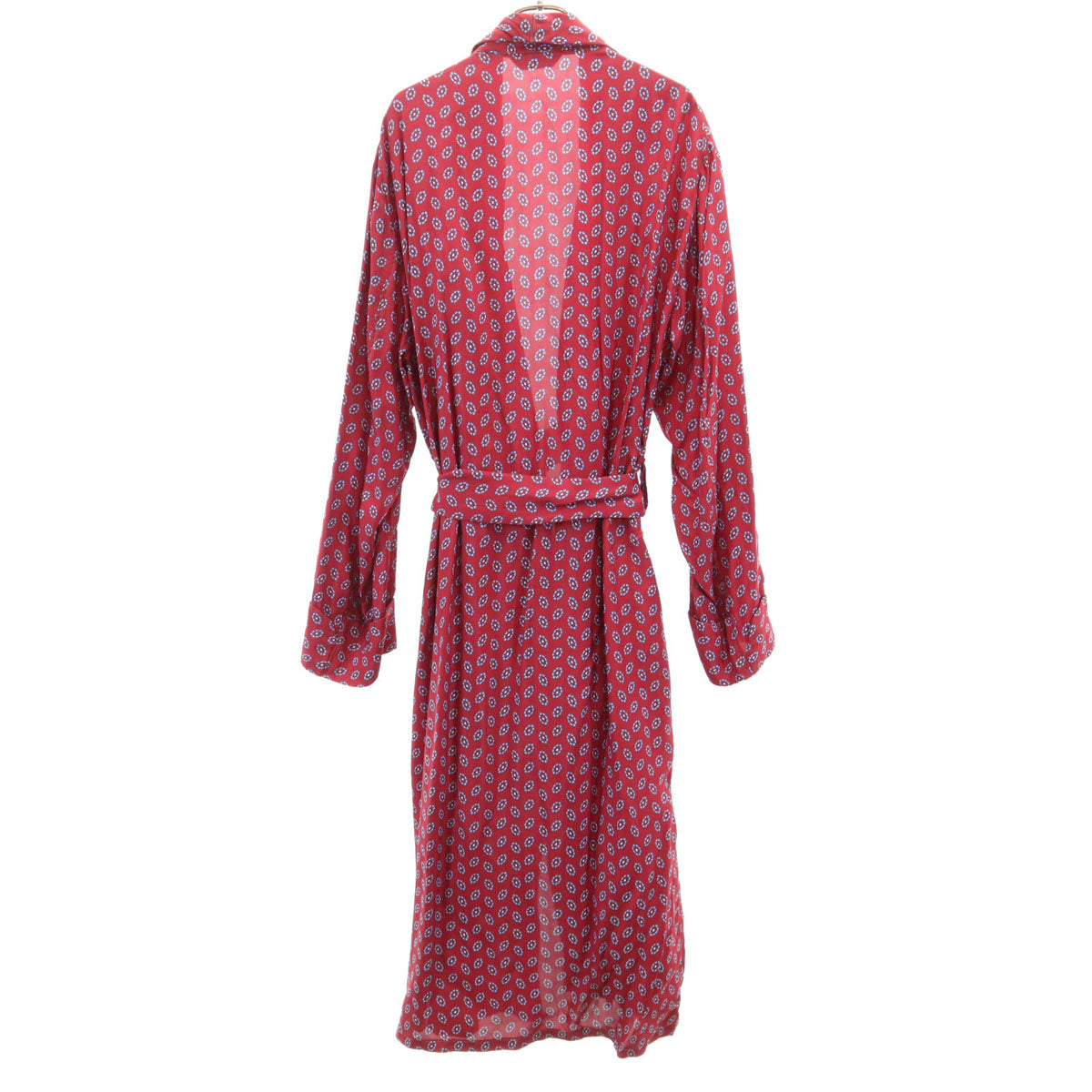 Rabhor Robes 60s ヴィンテージ 総柄 ガウン レッド系 メンズ